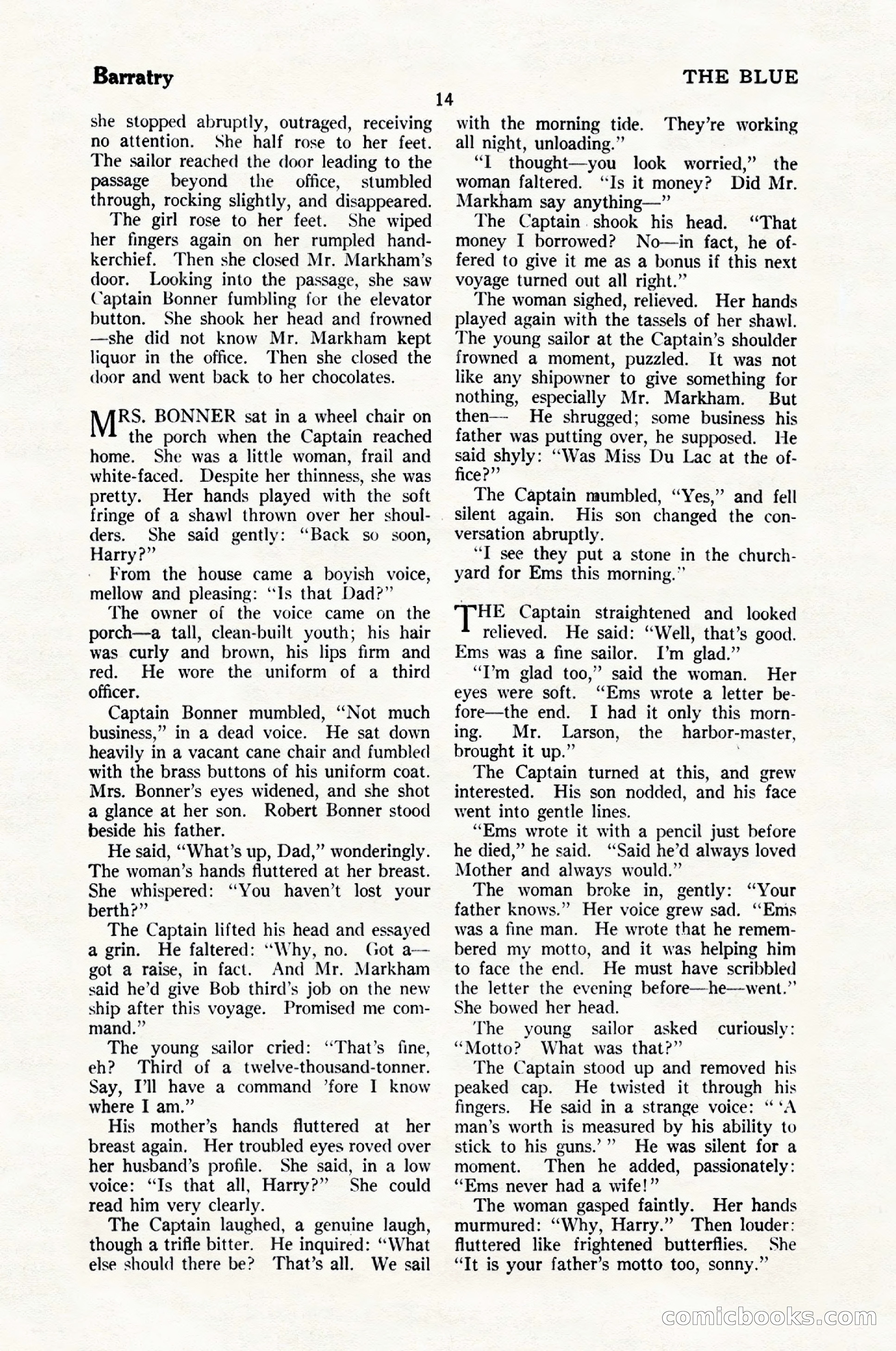 The Blue Book Magazine, June 1924 — page 20 of 216