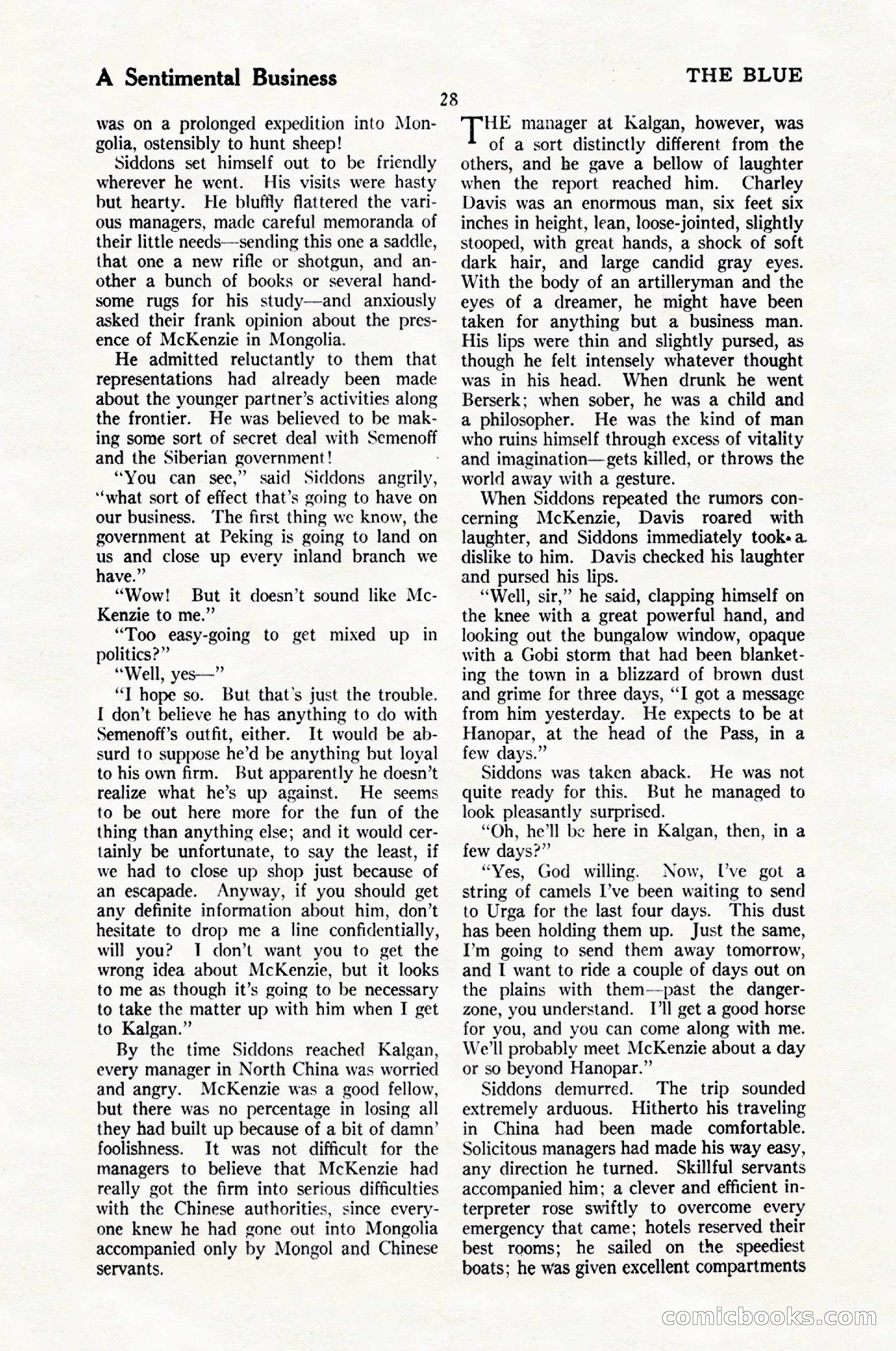 The Blue Book Magazine, June 1924 — page 34 of 216