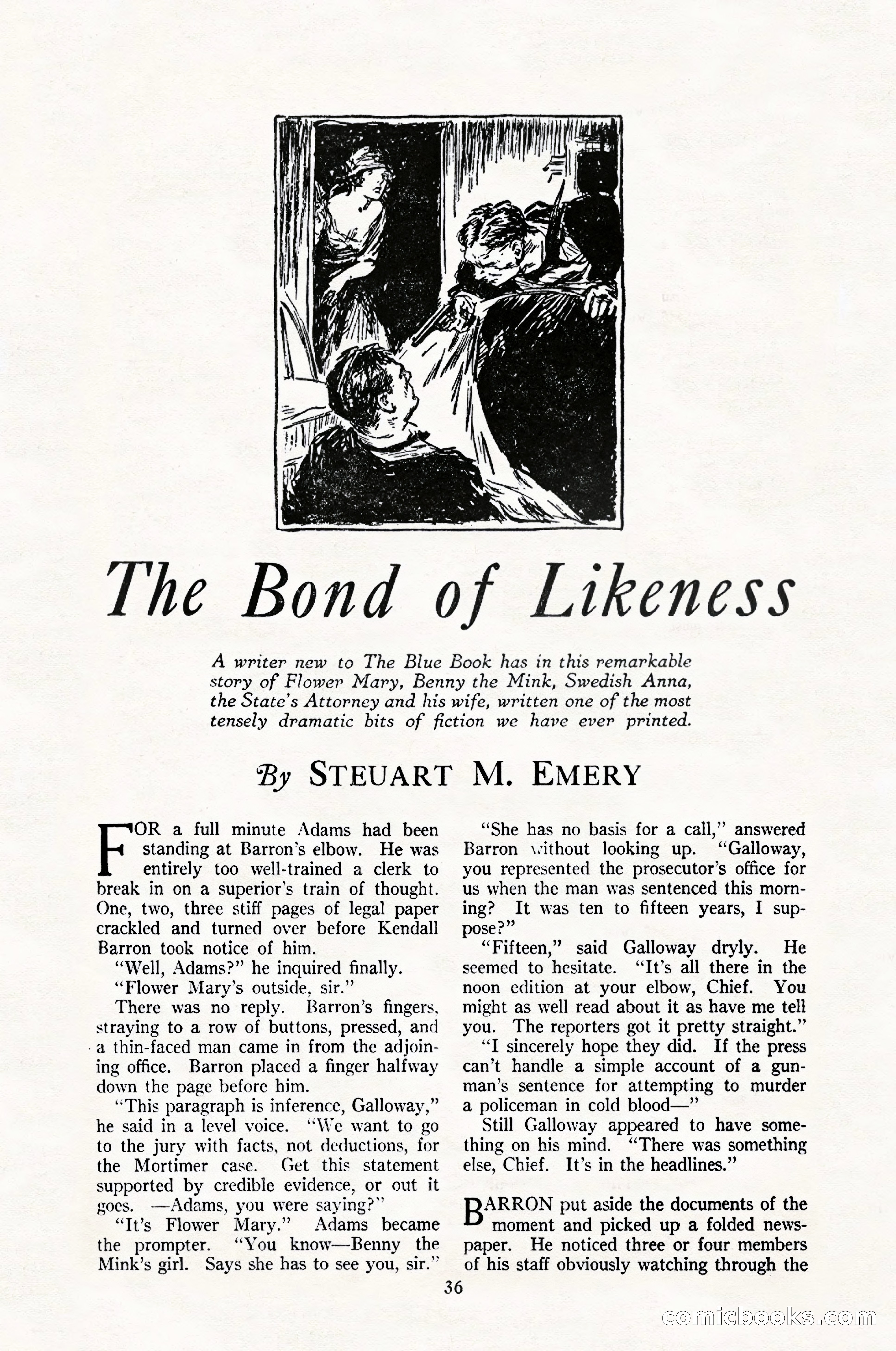 The Blue Book Magazine, June 1924 — page 42 of 216