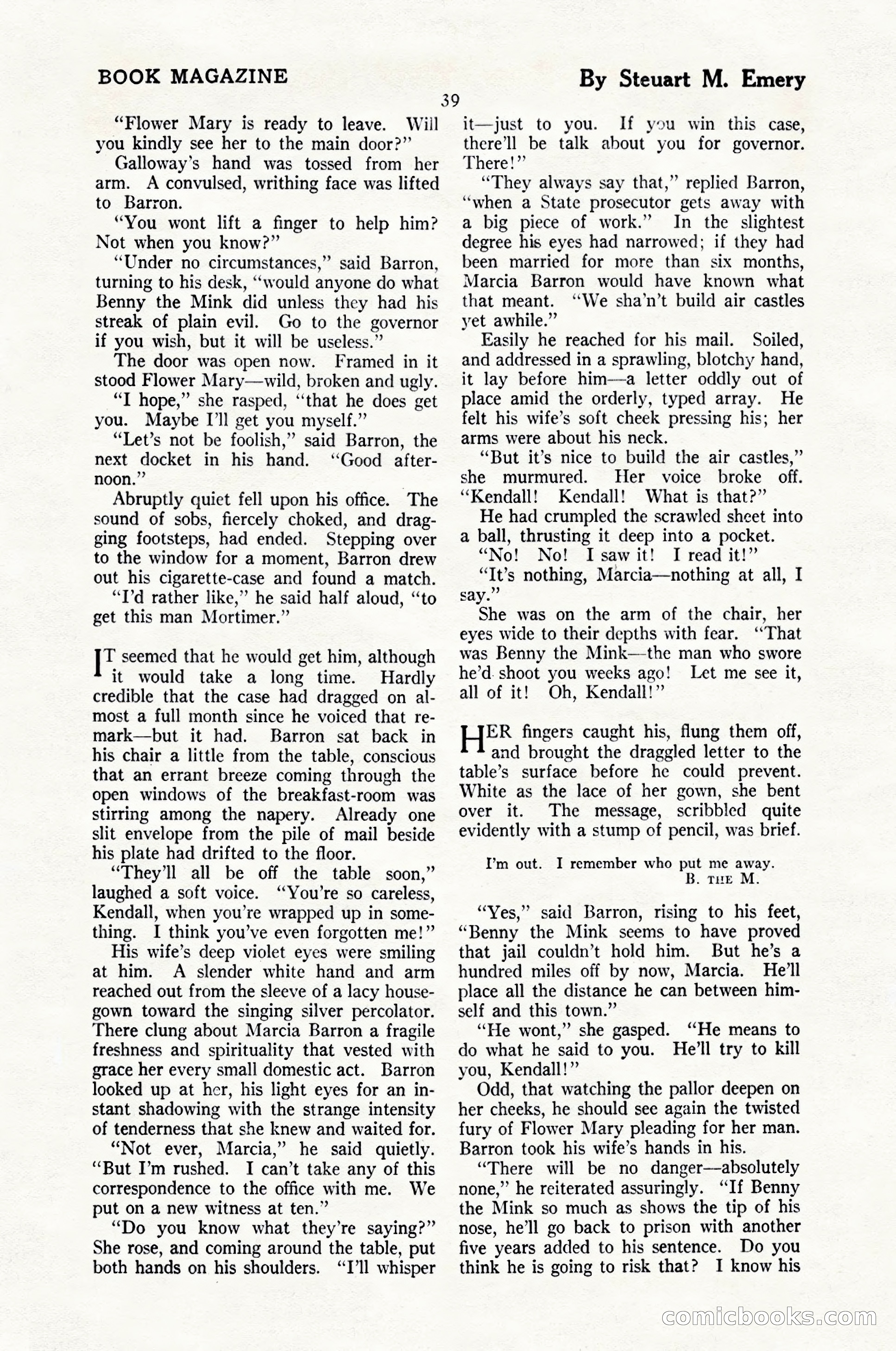 The Blue Book Magazine, June 1924 — page 45 of 216