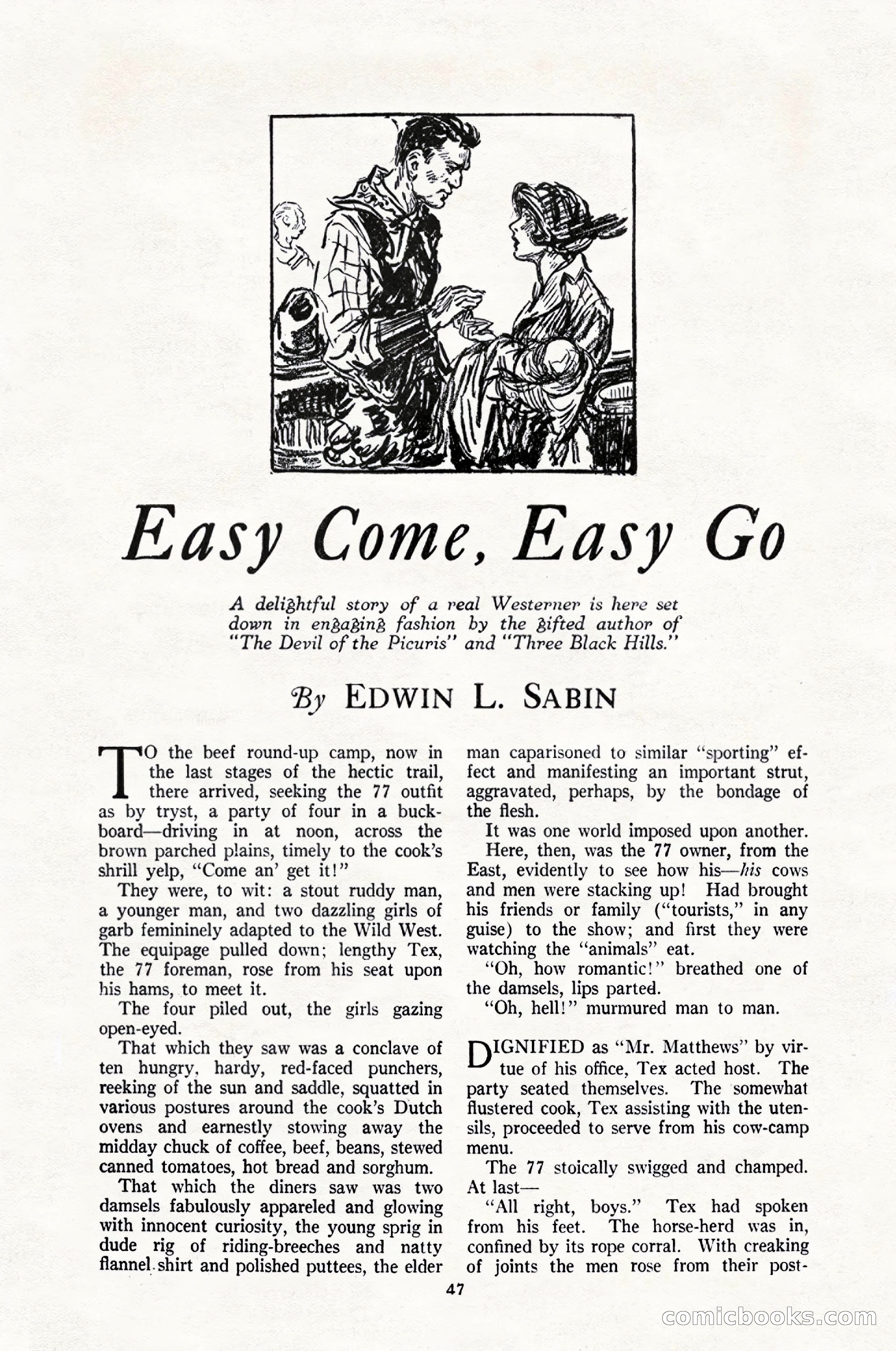The Blue Book Magazine, June 1924 — page 53 of 216