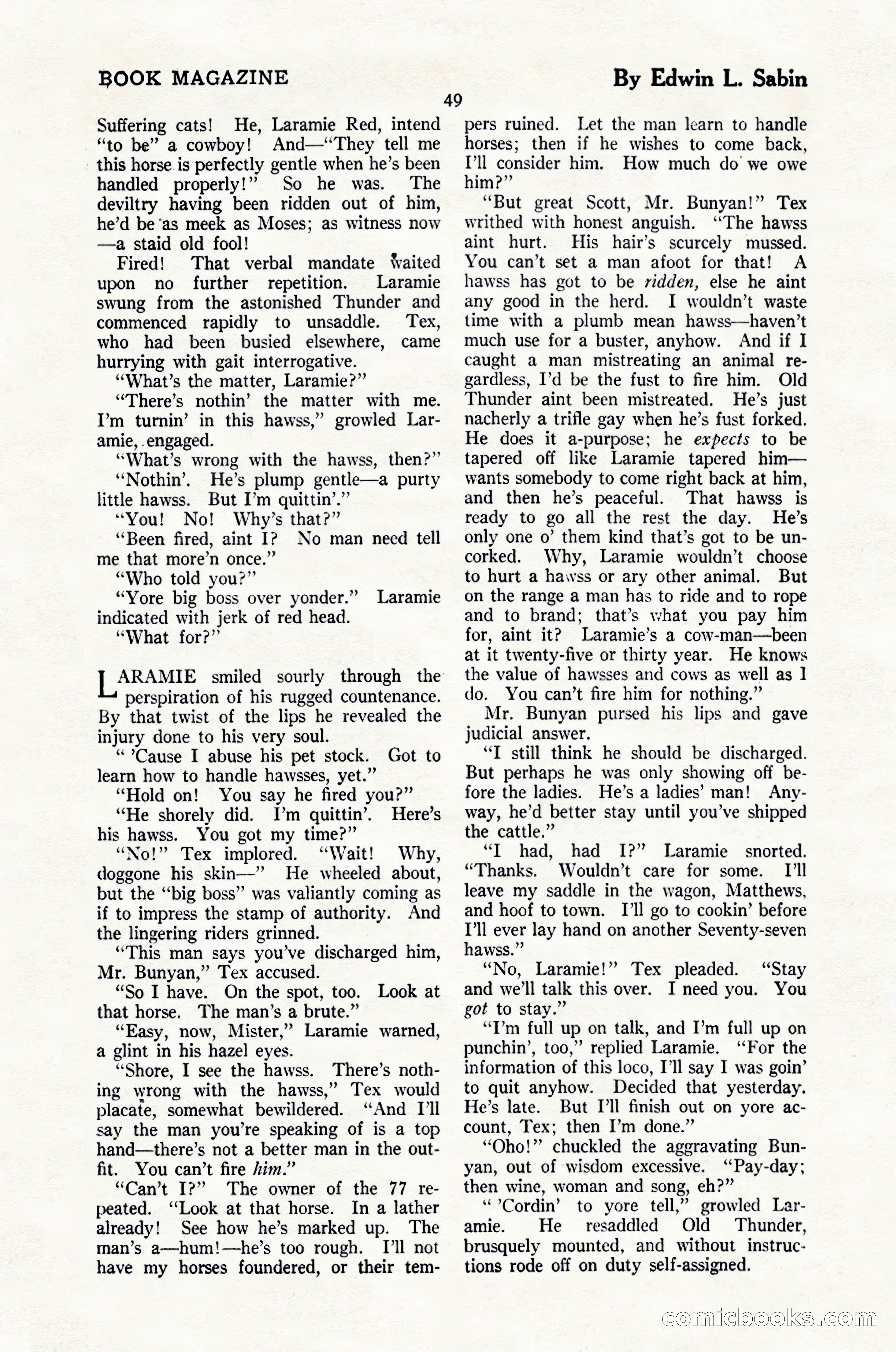 The Blue Book Magazine, June 1924 — page 55 of 216