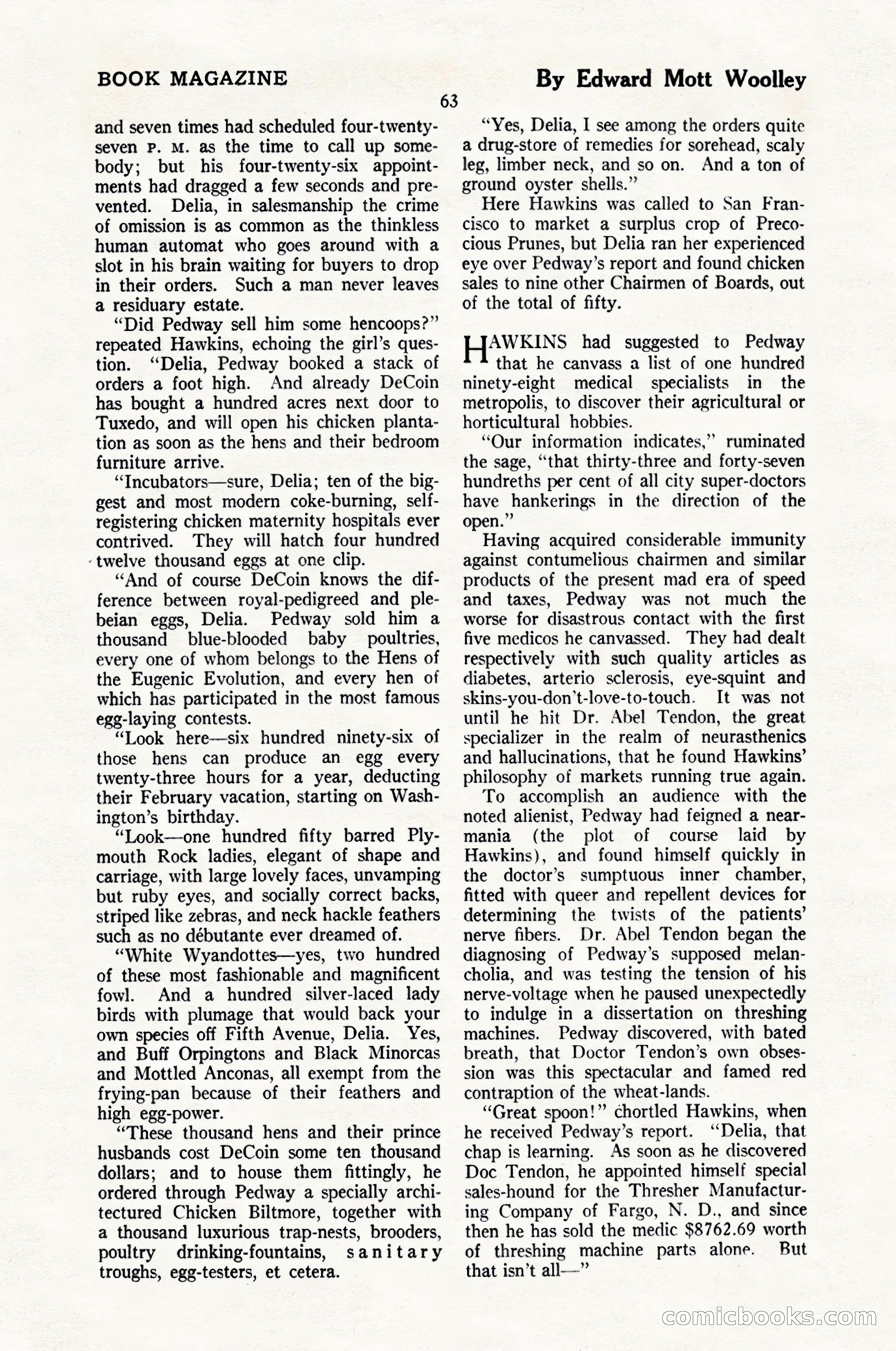 The Blue Book Magazine, June 1924 — page 69 of 216