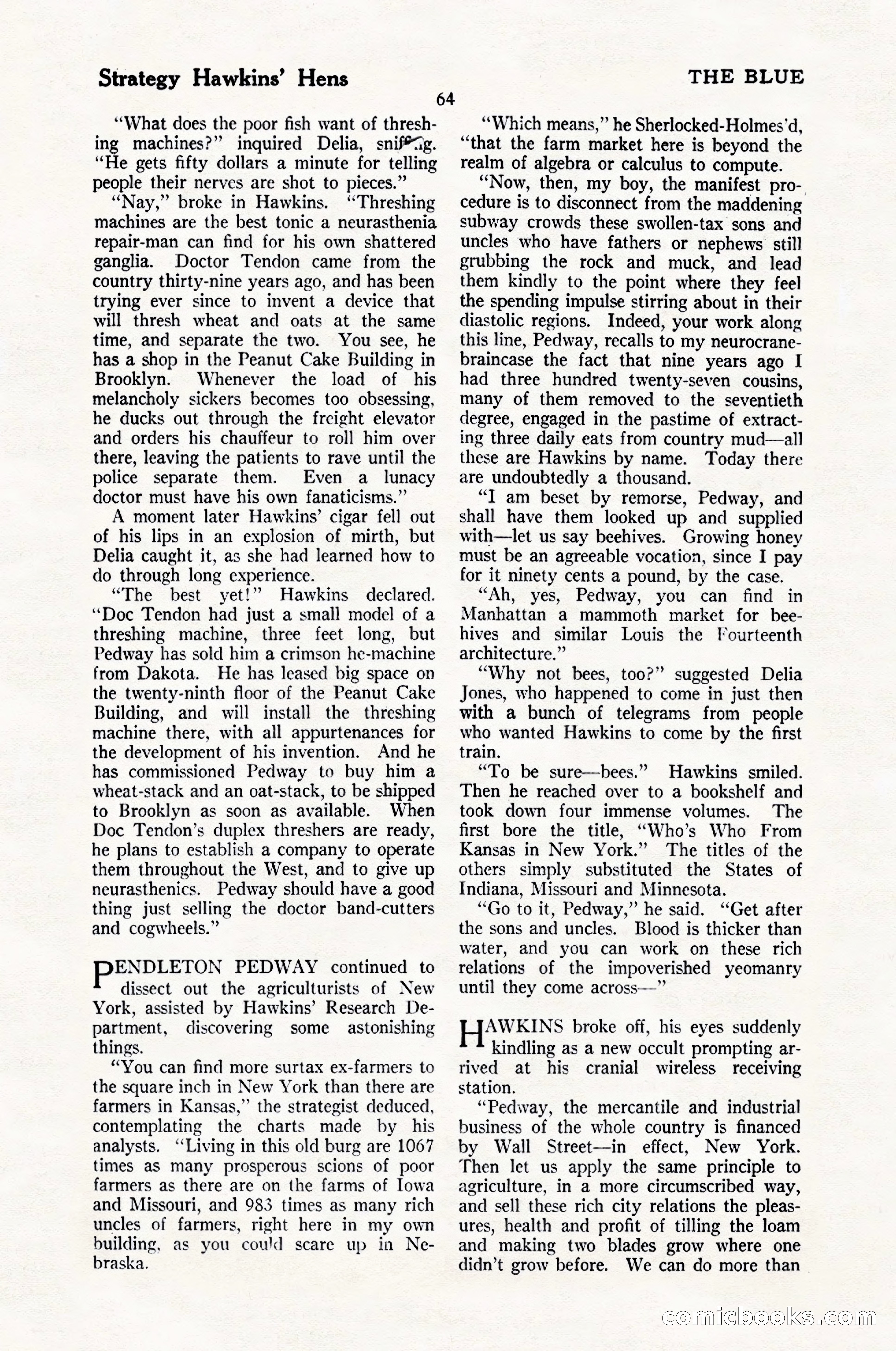 The Blue Book Magazine, June 1924 — page 70 of 216