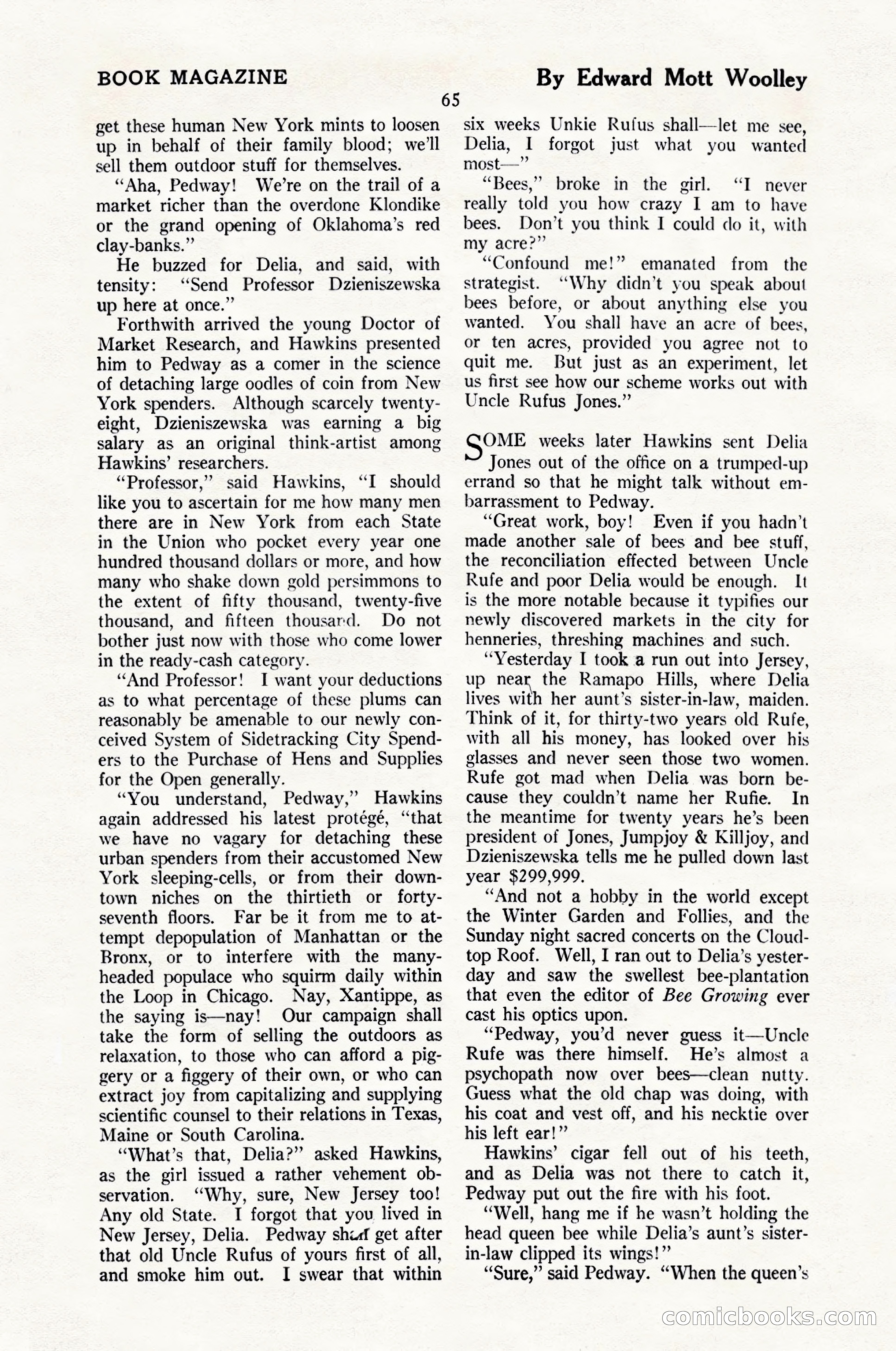 The Blue Book Magazine, June 1924 — page 71 of 216