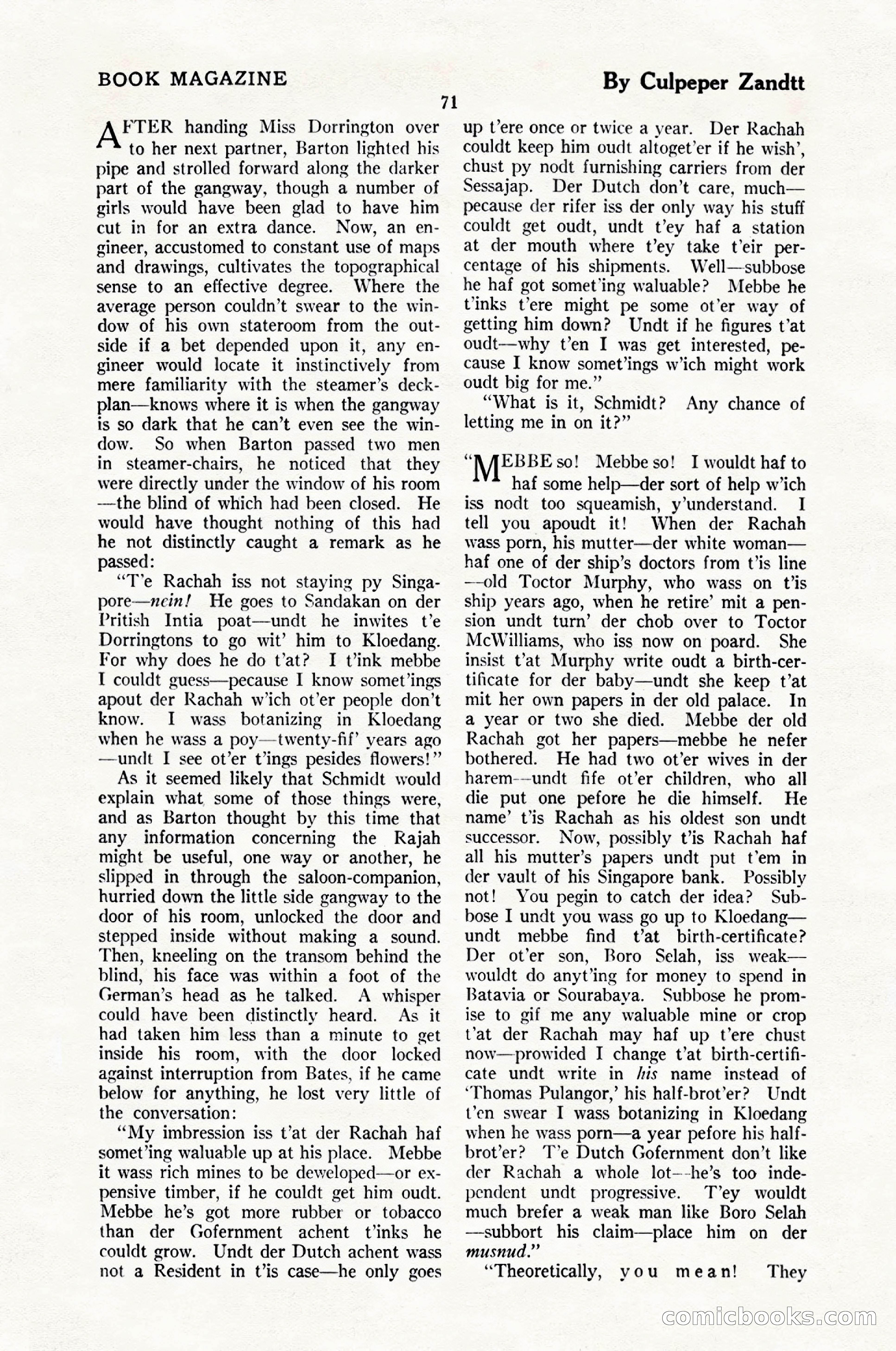 The Blue Book Magazine, June 1924 — page 77 of 216