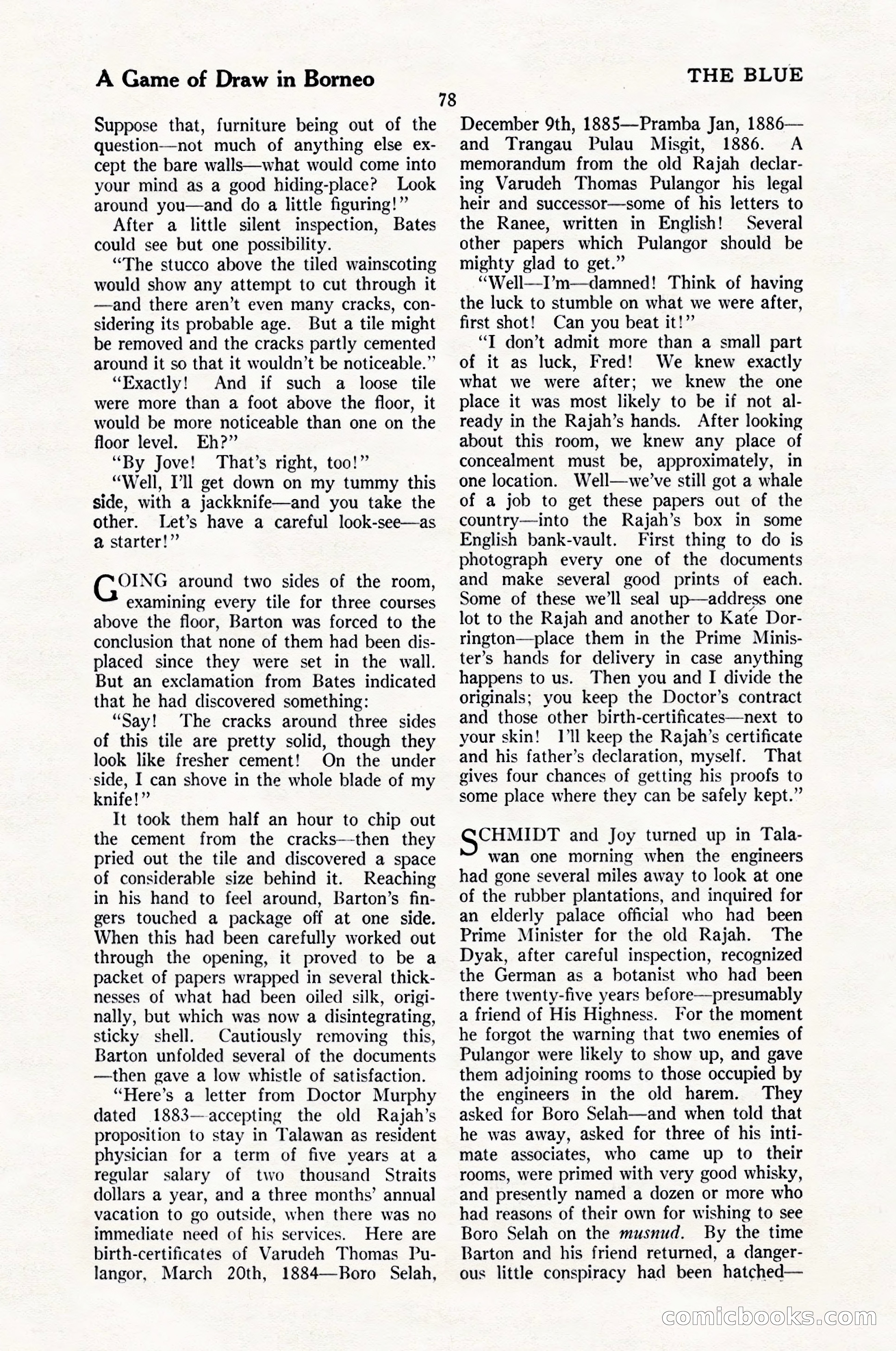 The Blue Book Magazine, June 1924 — page 84 of 216