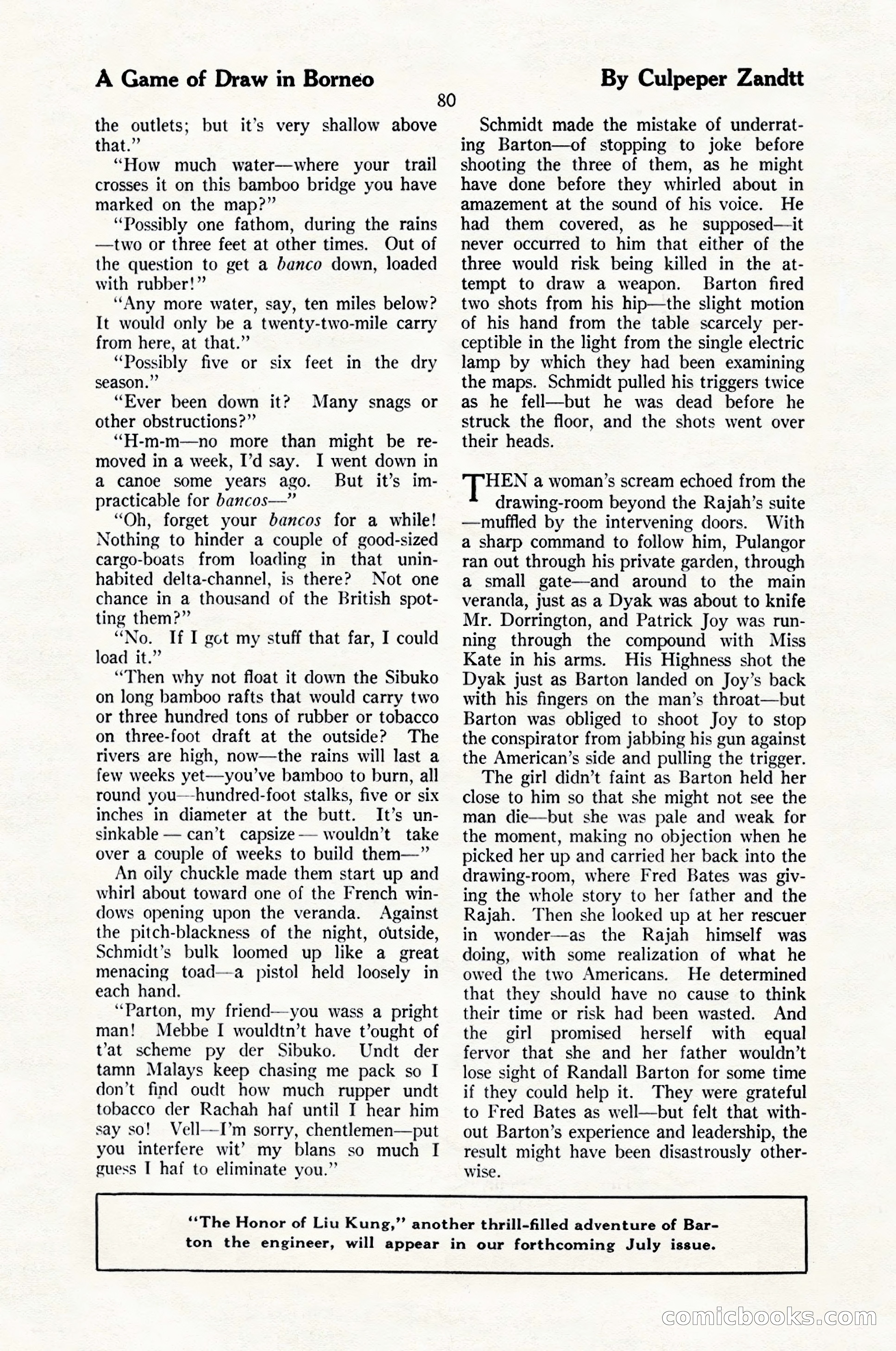 The Blue Book Magazine, June 1924 — page 86 of 216