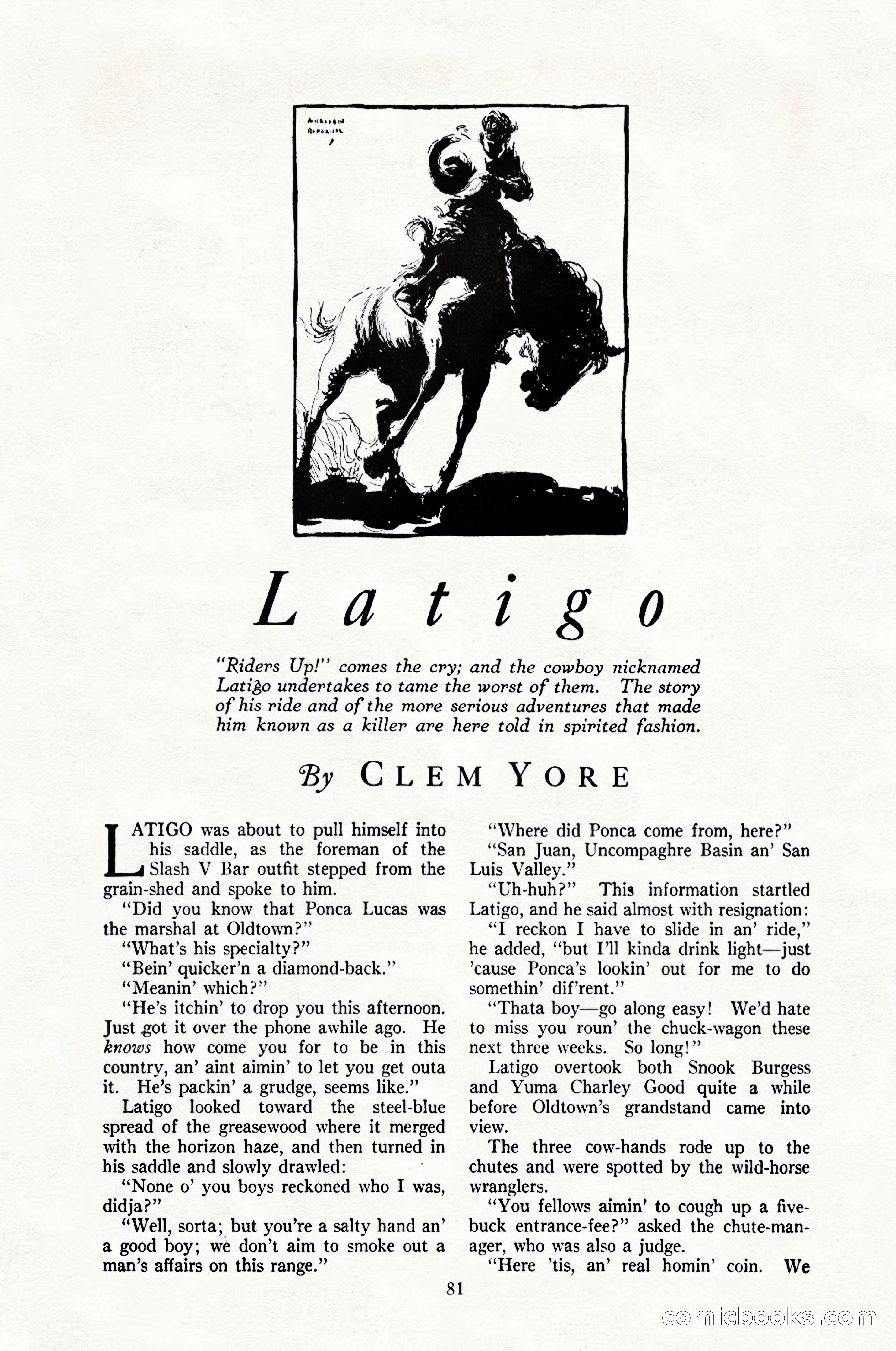 The Blue Book Magazine, June 1924 — page 87 of 216