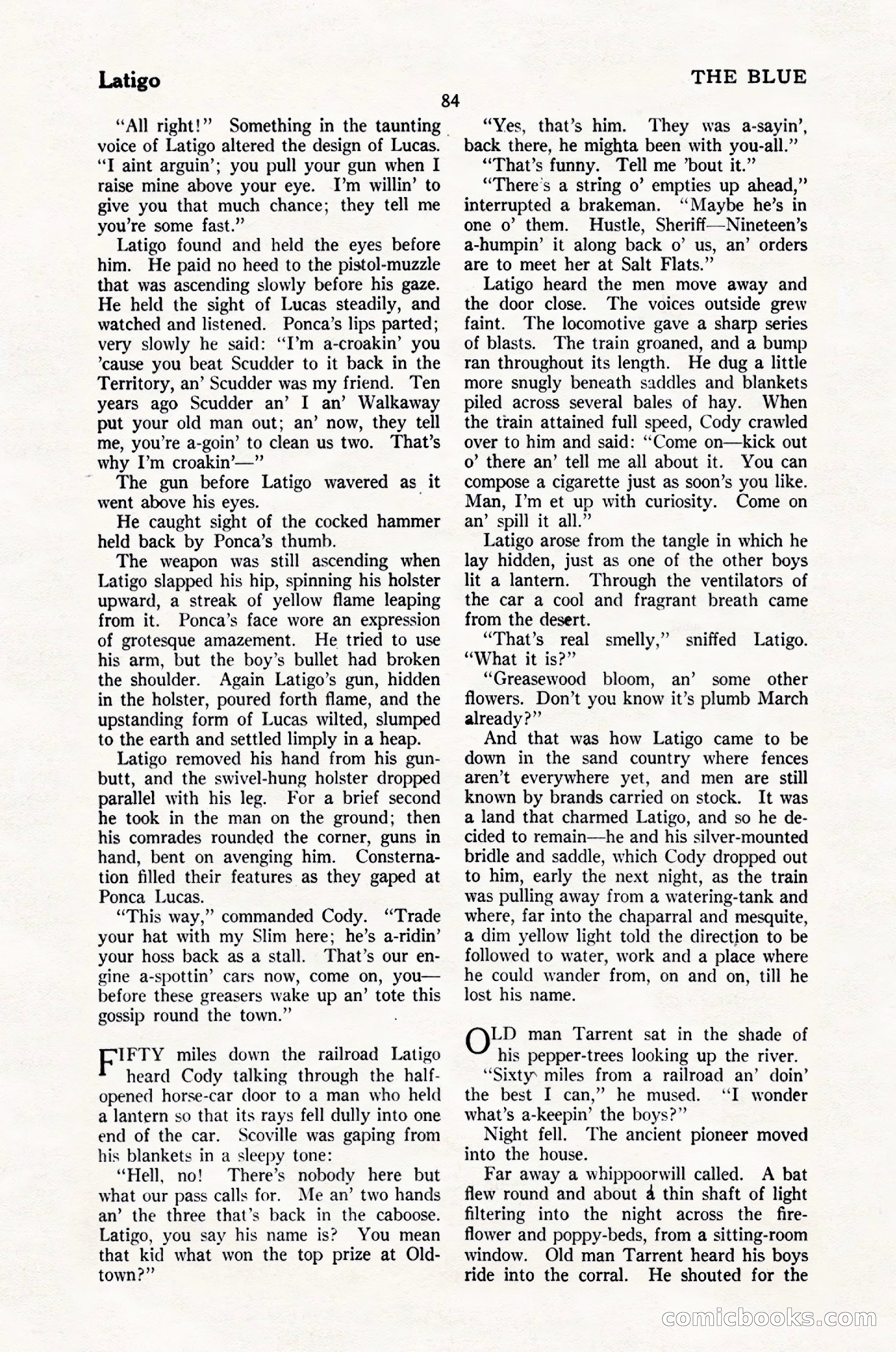 The Blue Book Magazine, June 1924 — page 90 of 216