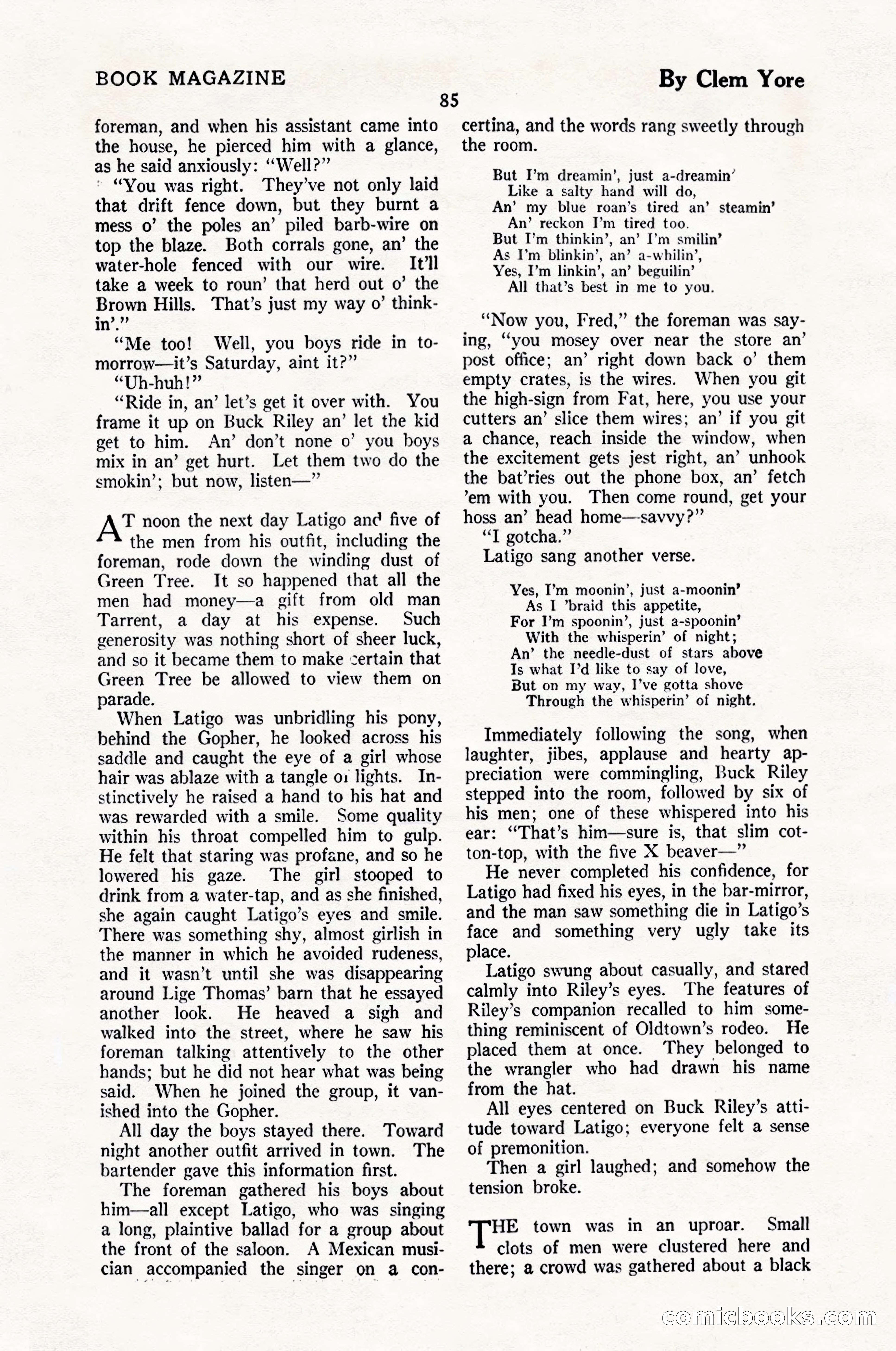 The Blue Book Magazine, June 1924 — page 91 of 216