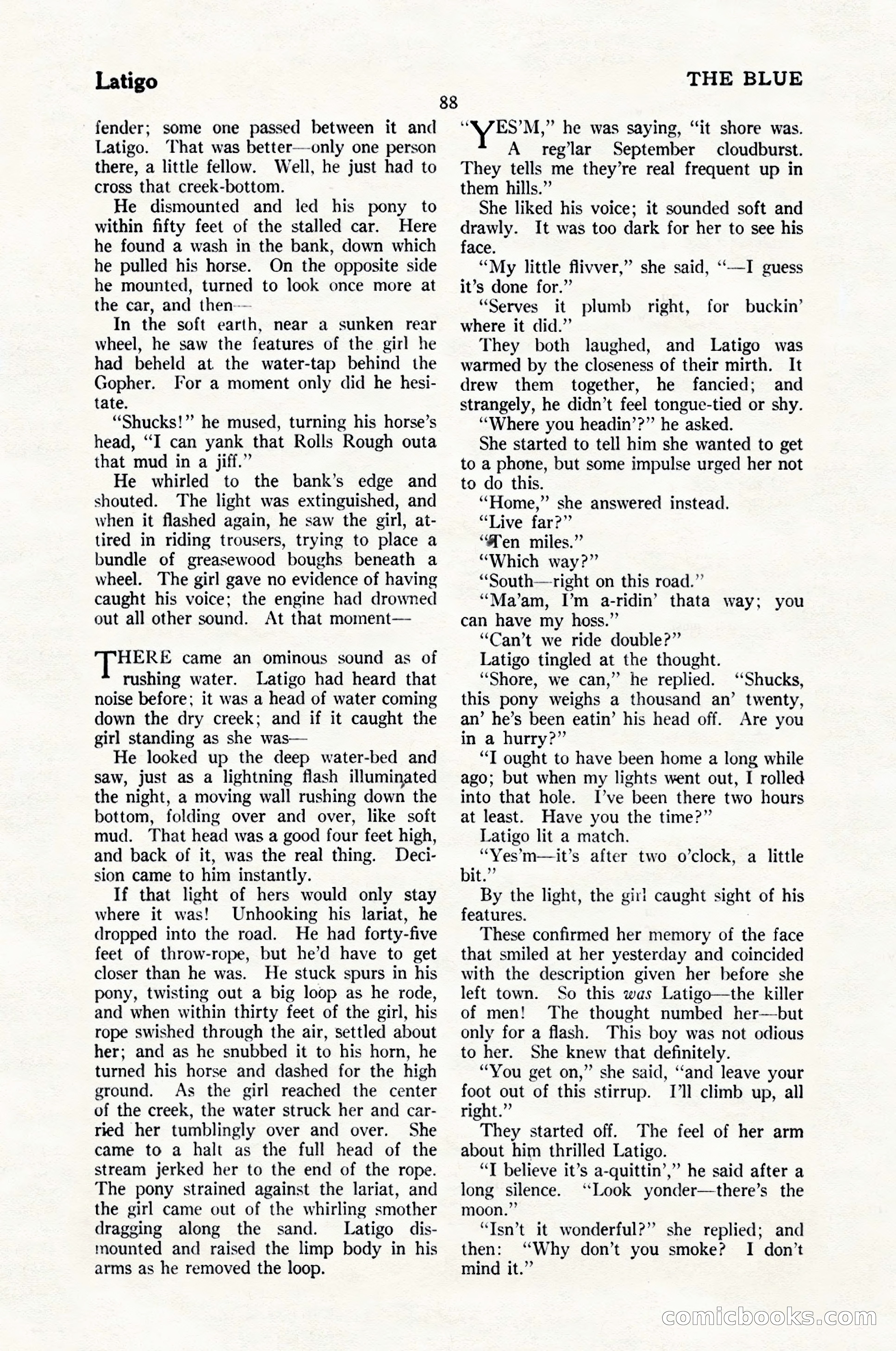 The Blue Book Magazine, June 1924 — page 94 of 216