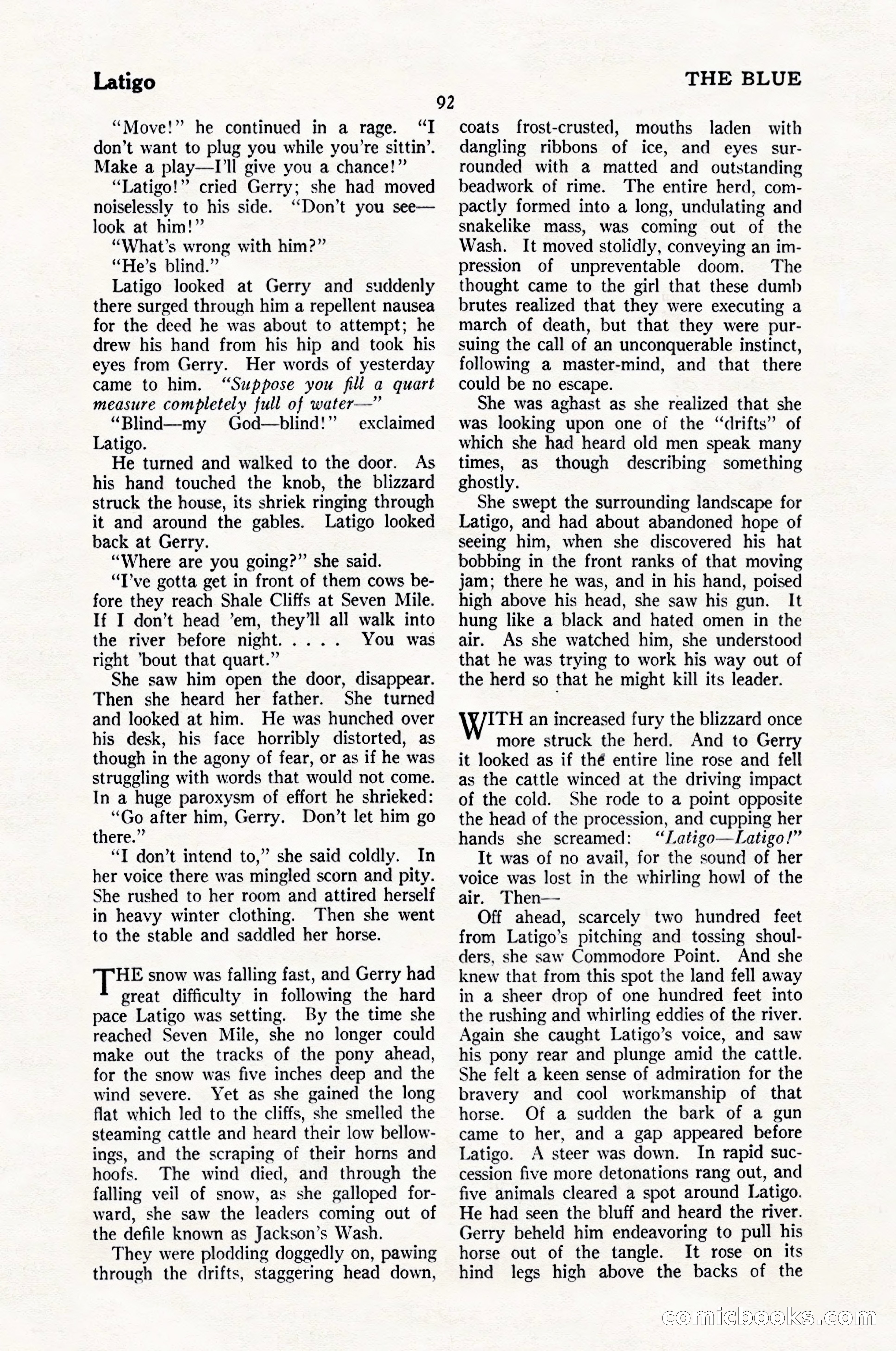 The Blue Book Magazine, June 1924 — page 98 of 216