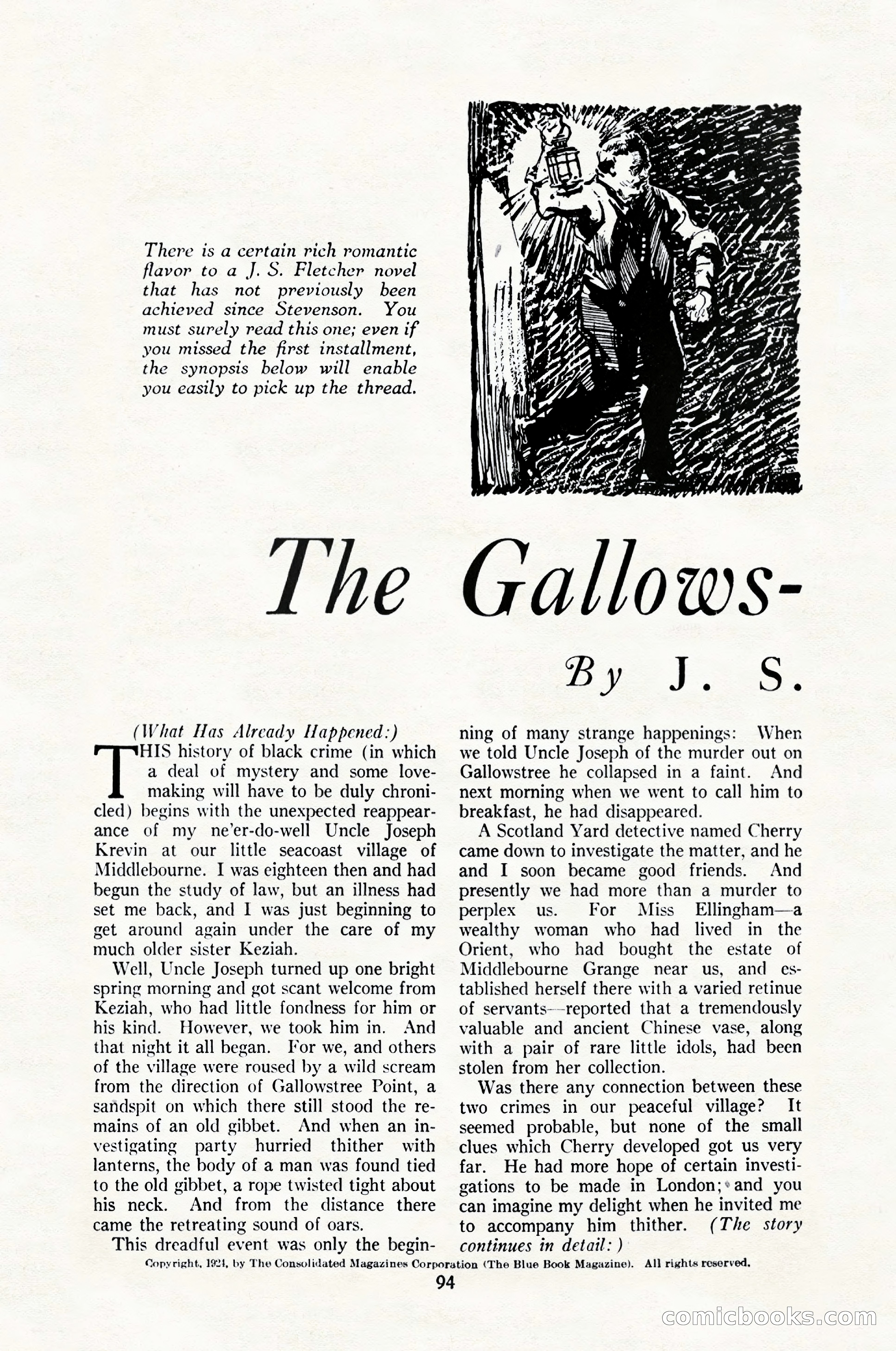 The Blue Book Magazine, June 1924 — page 100 of 216