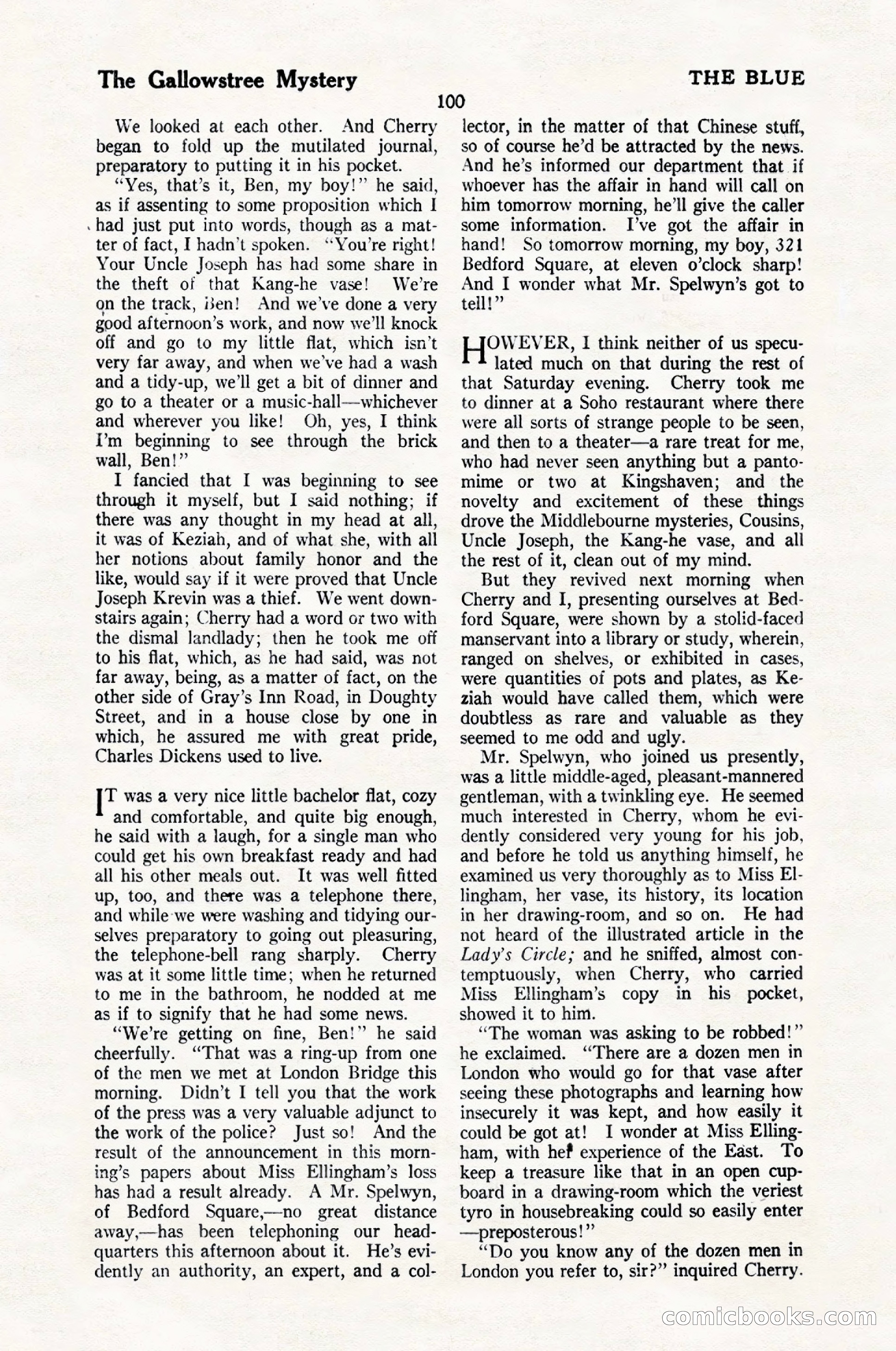 The Blue Book Magazine, June 1924 — page 106 of 216