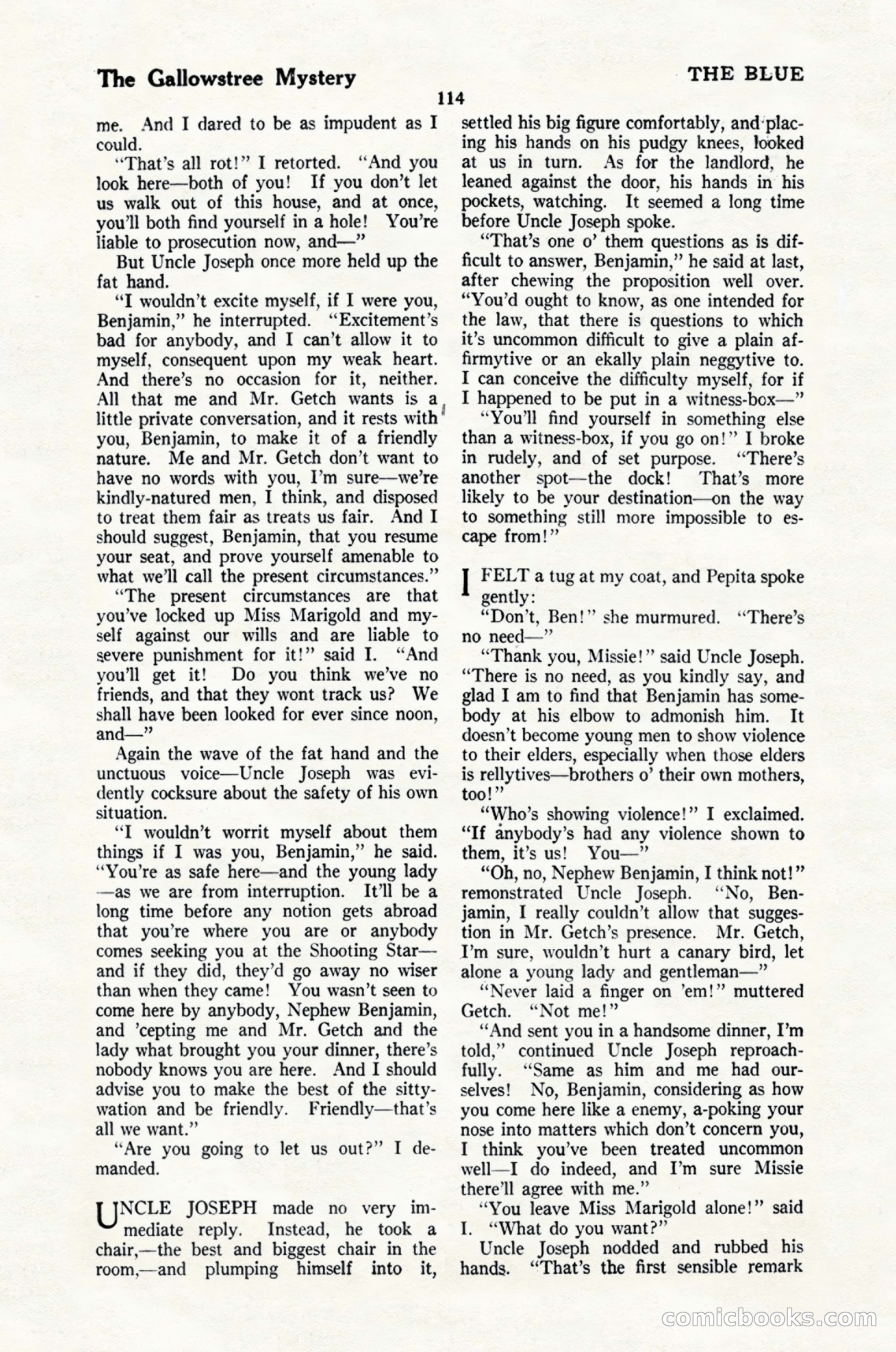 The Blue Book Magazine, June 1924 — page 120 of 216