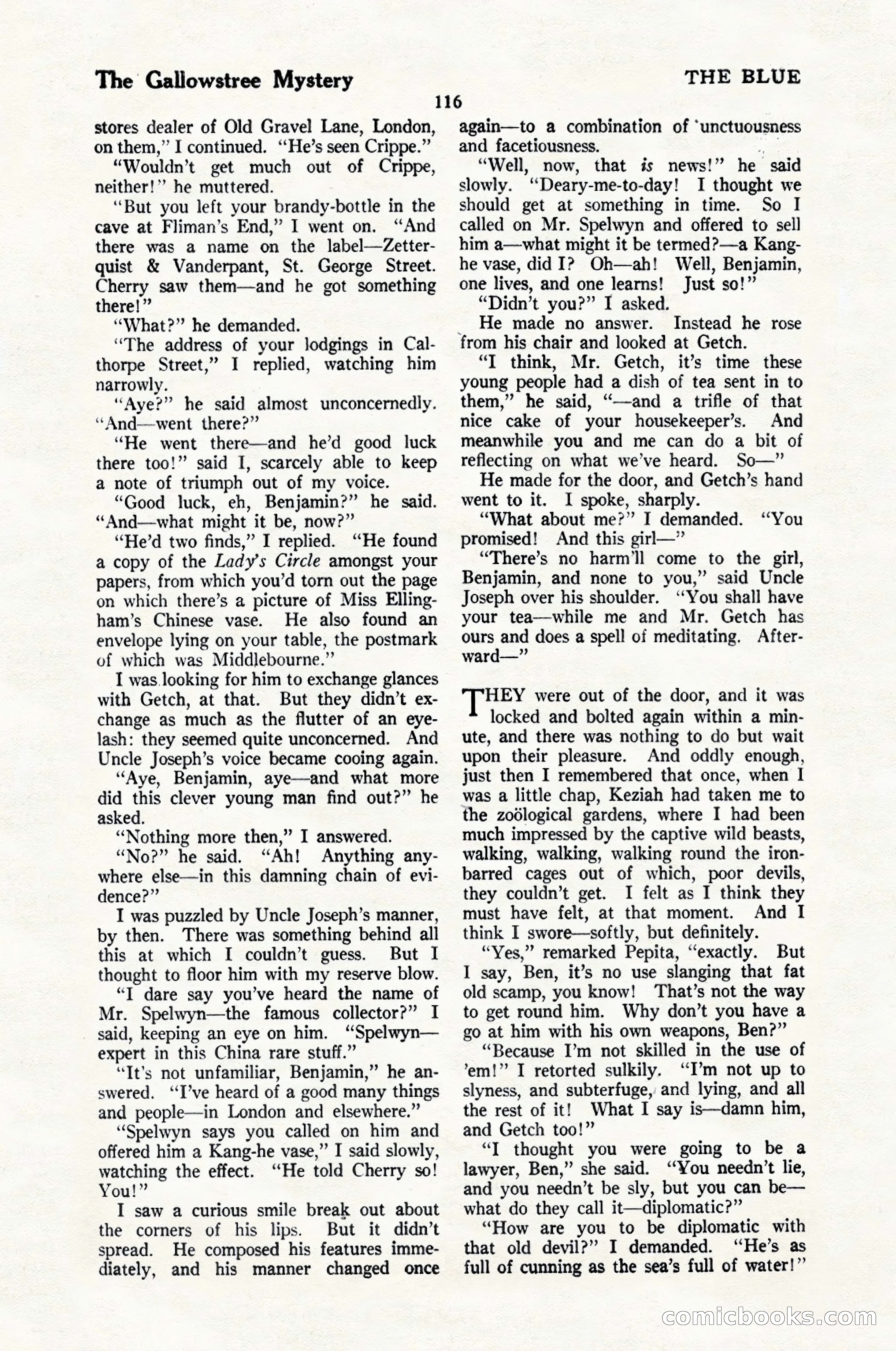 The Blue Book Magazine, June 1924 — page 122 of 216