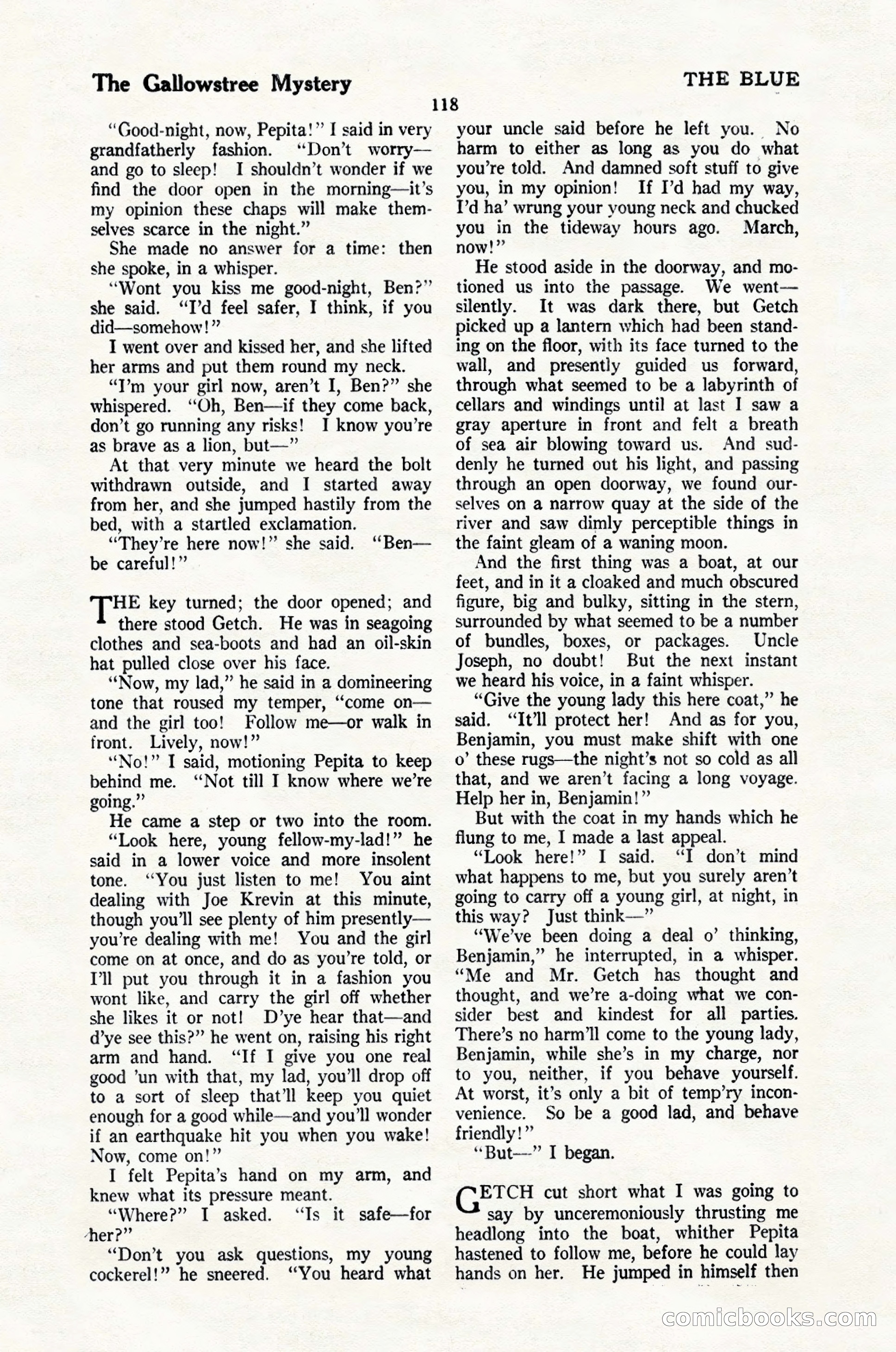 The Blue Book Magazine, June 1924 — page 124 of 216
