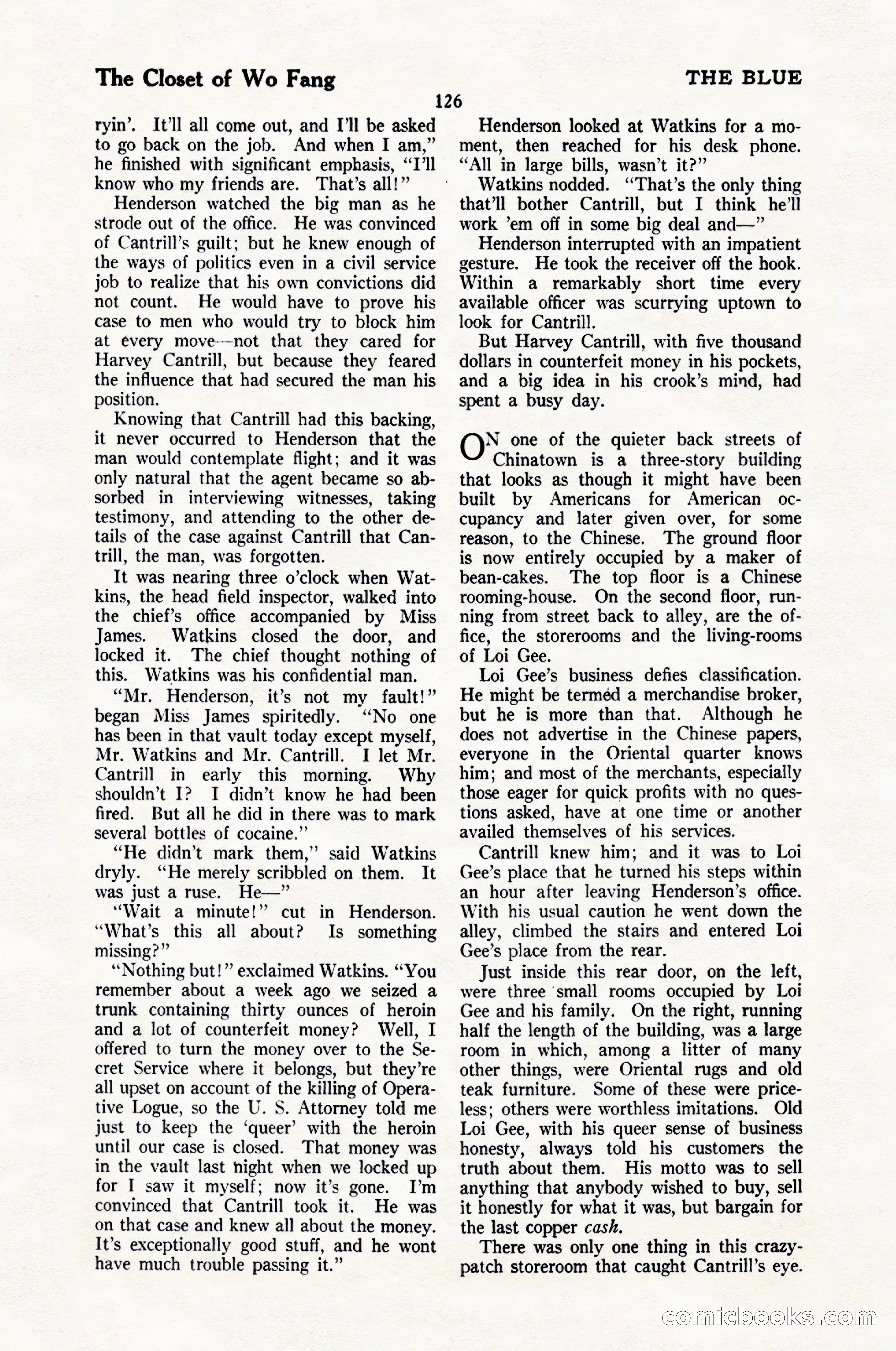 The Blue Book Magazine, June 1924 — page 132 of 216