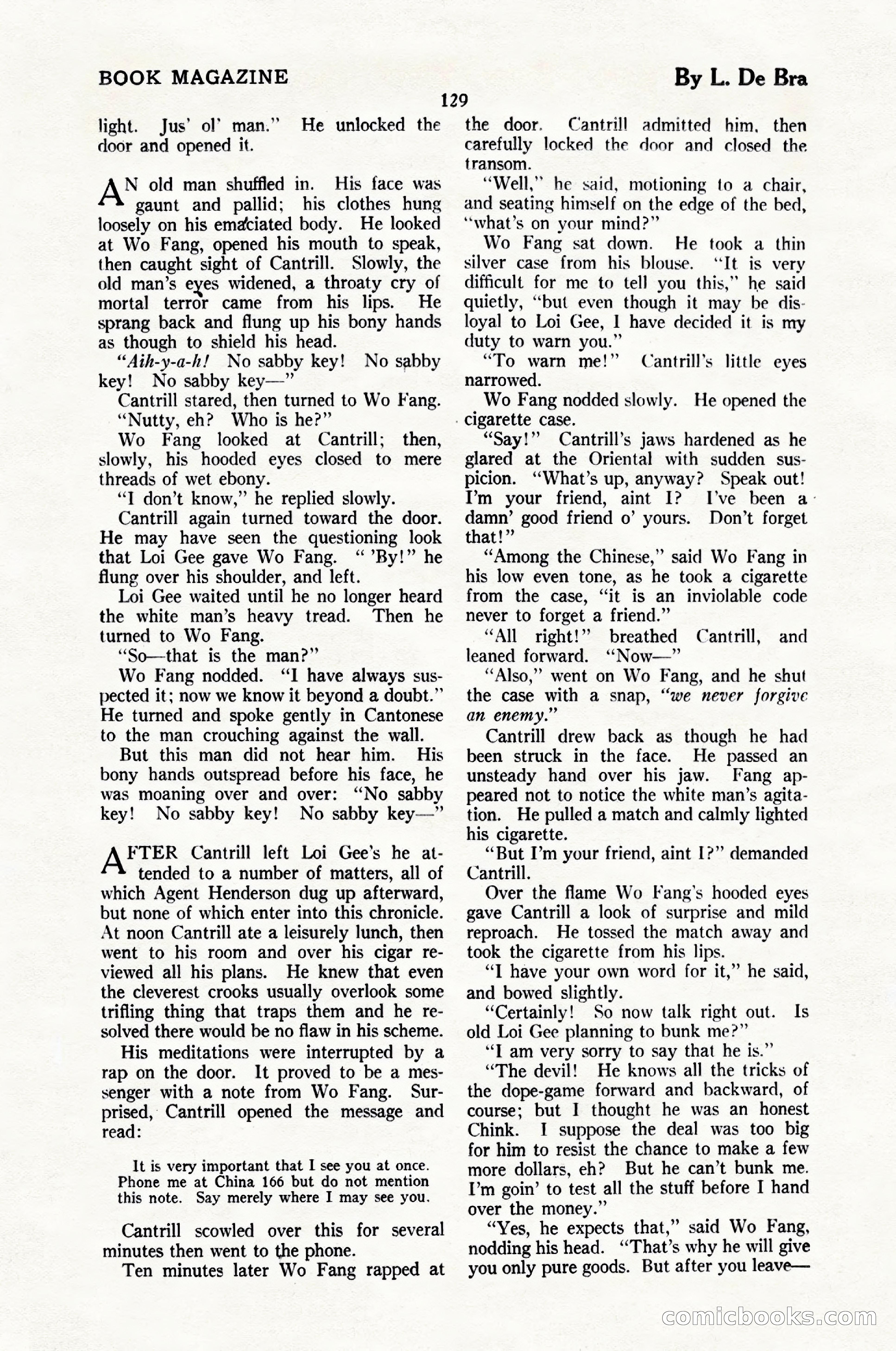 The Blue Book Magazine, June 1924 — page 135 of 216
