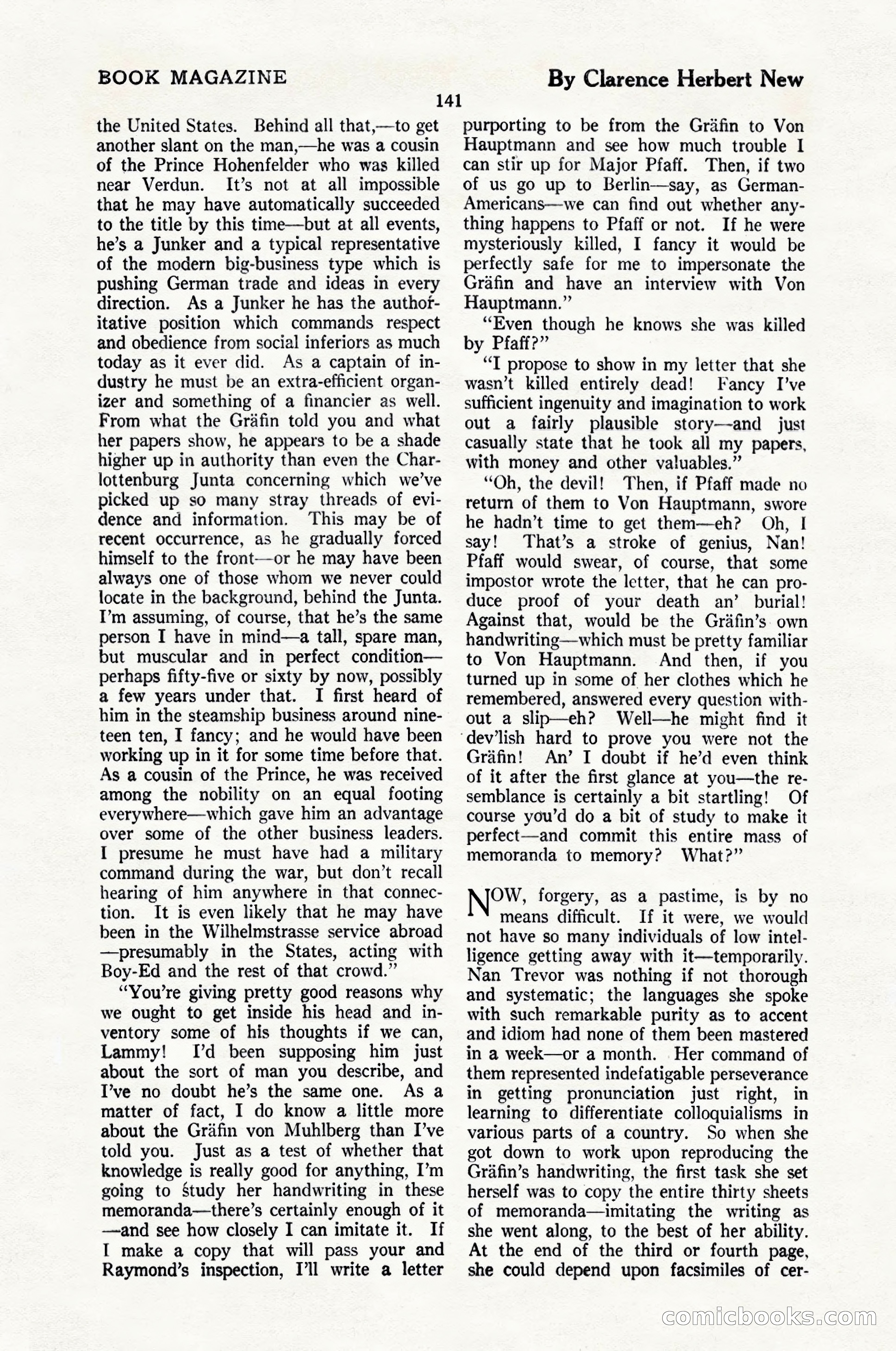 The Blue Book Magazine, June 1924 — page 147 of 216