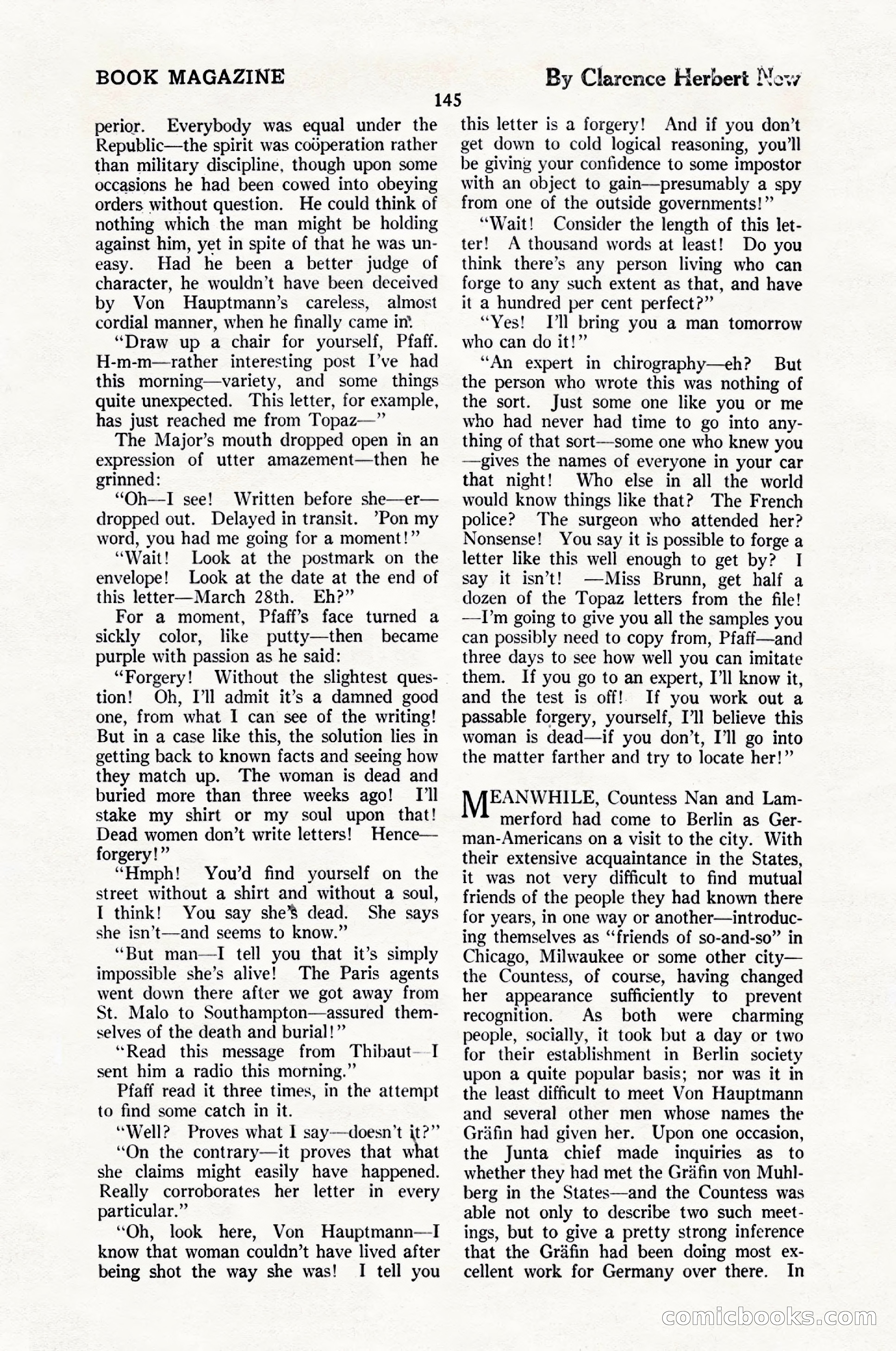 The Blue Book Magazine, June 1924 — page 151 of 216