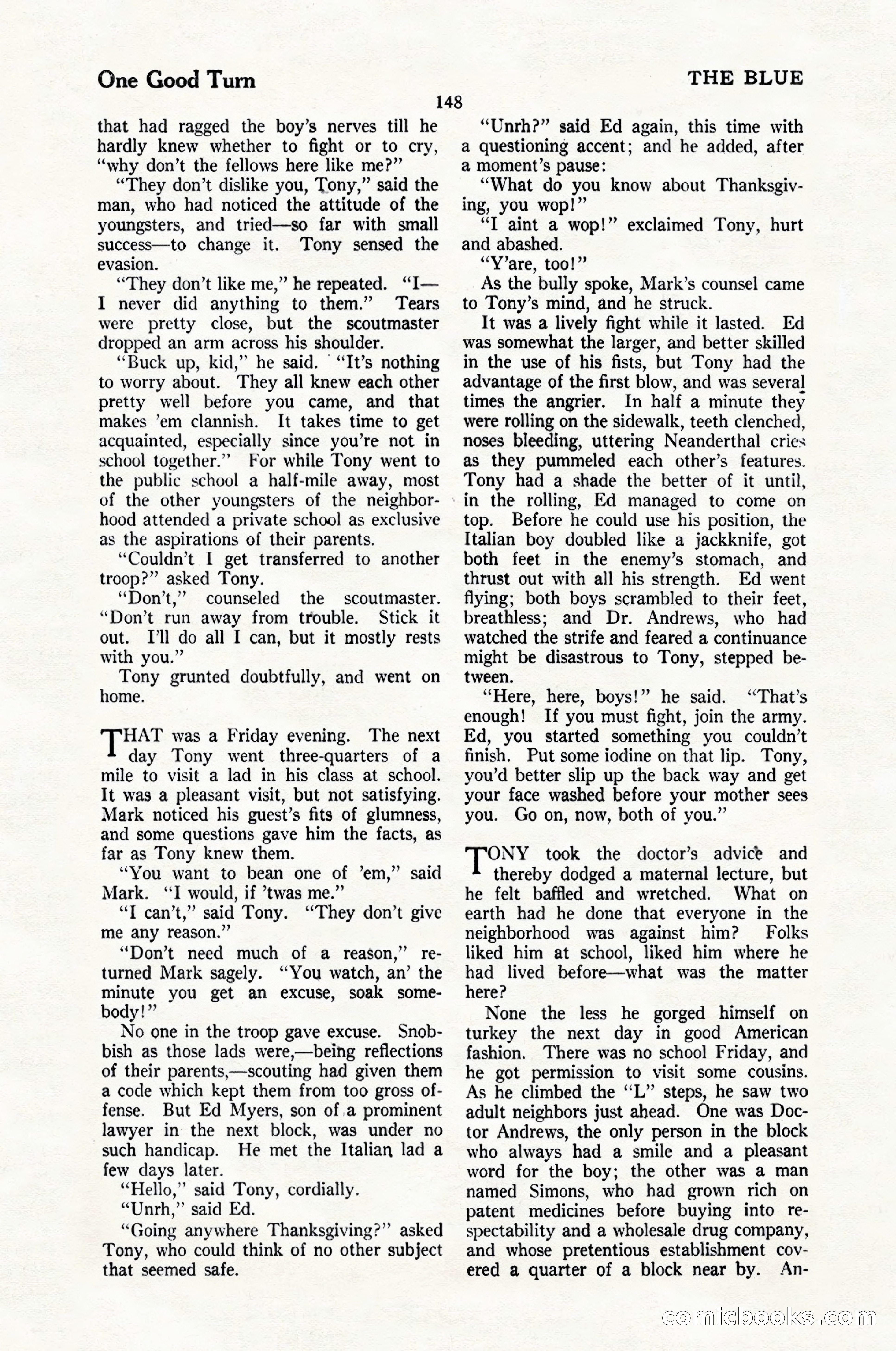 The Blue Book Magazine, June 1924 — page 154 of 216
