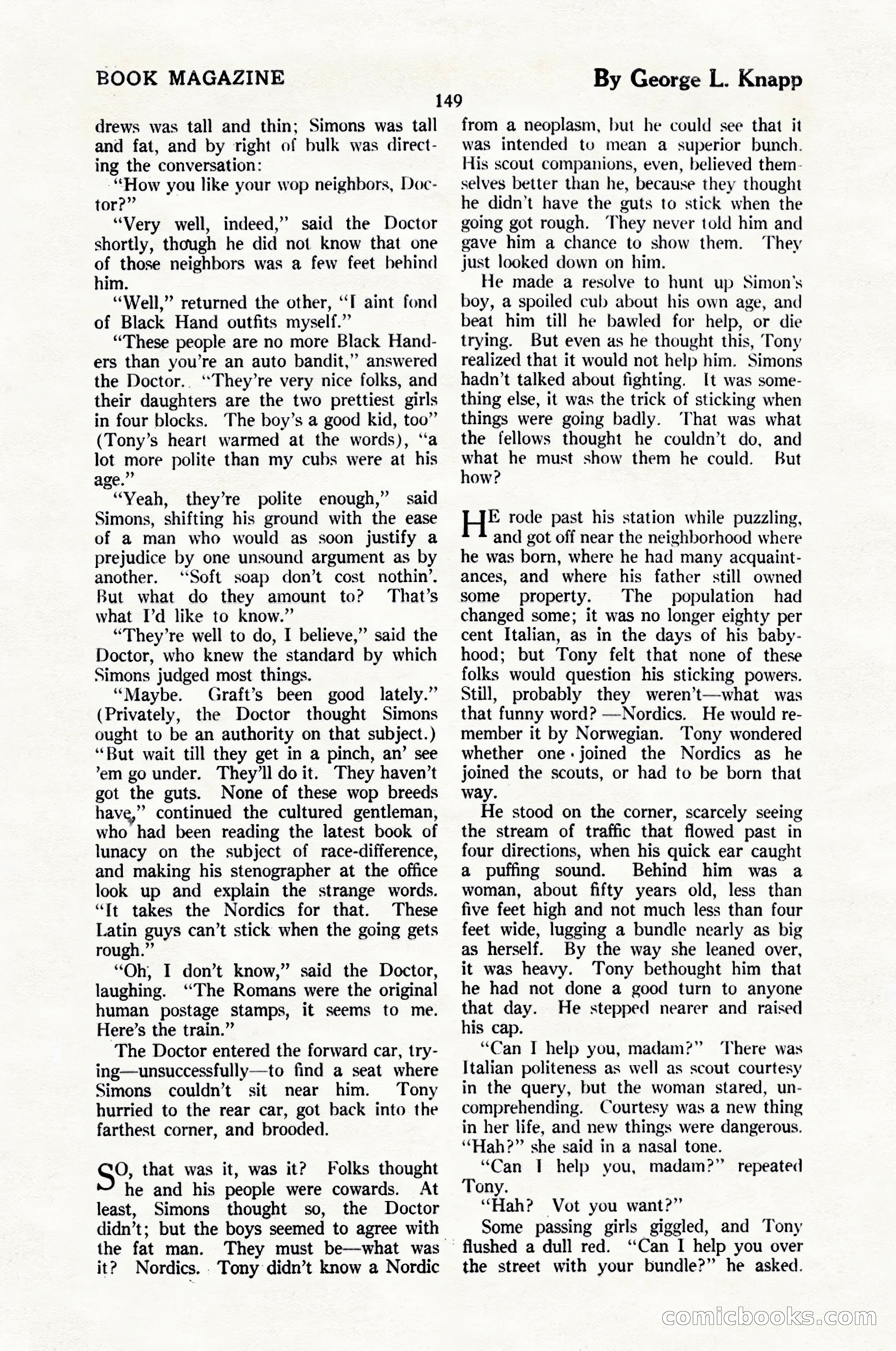 The Blue Book Magazine, June 1924 — page 155 of 216