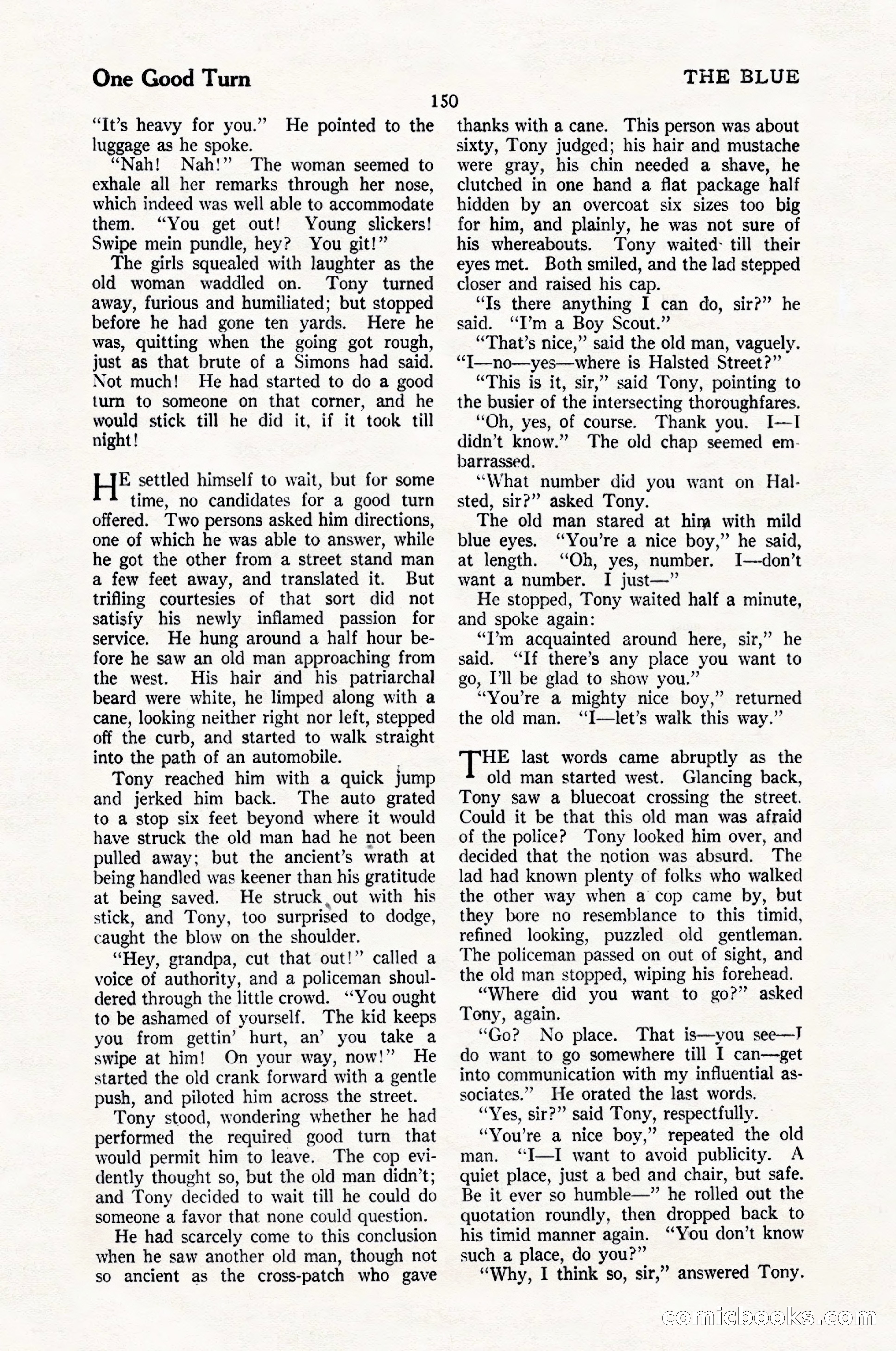 The Blue Book Magazine, June 1924 — page 156 of 216