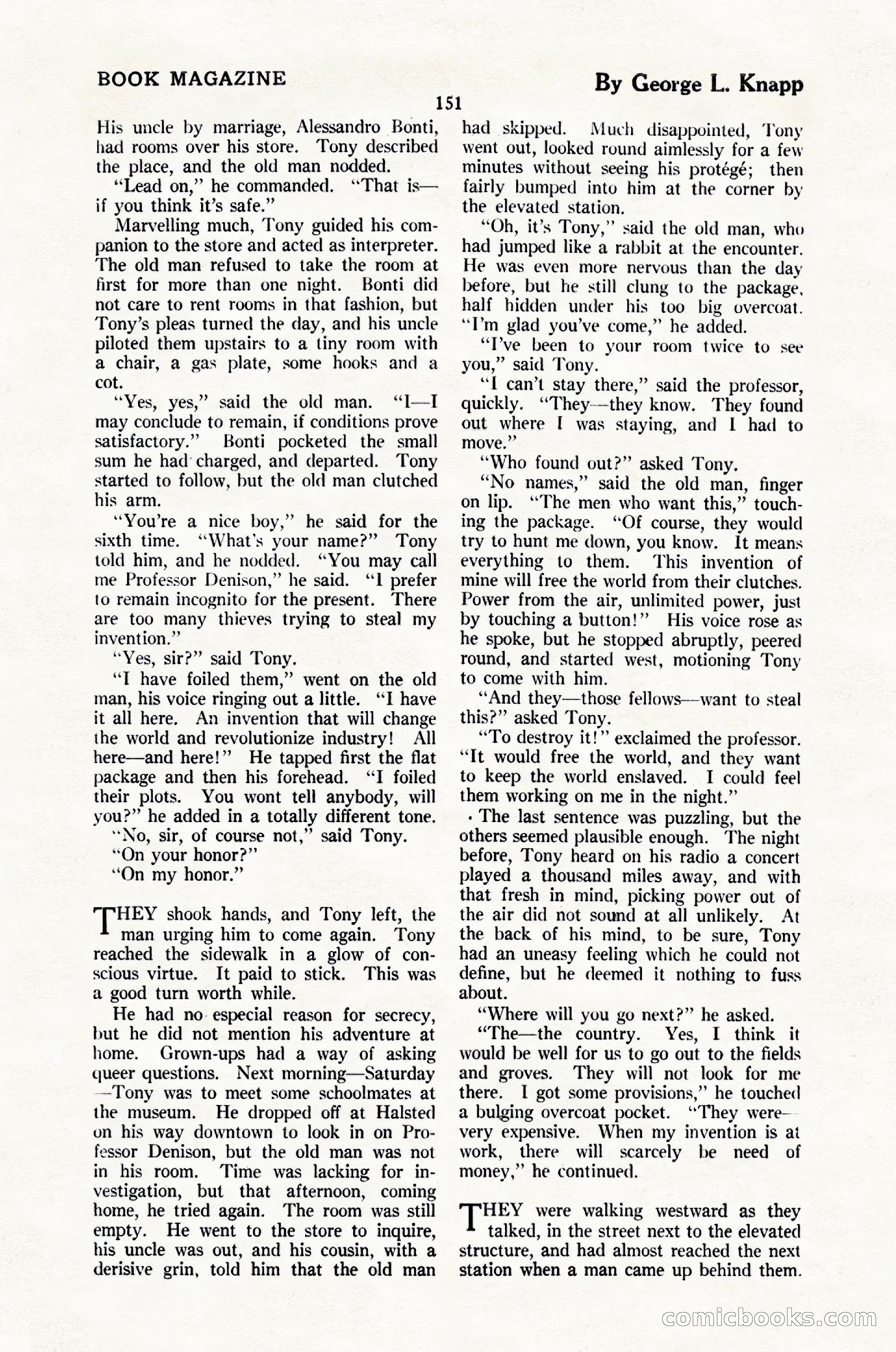 The Blue Book Magazine, June 1924 — page 157 of 216