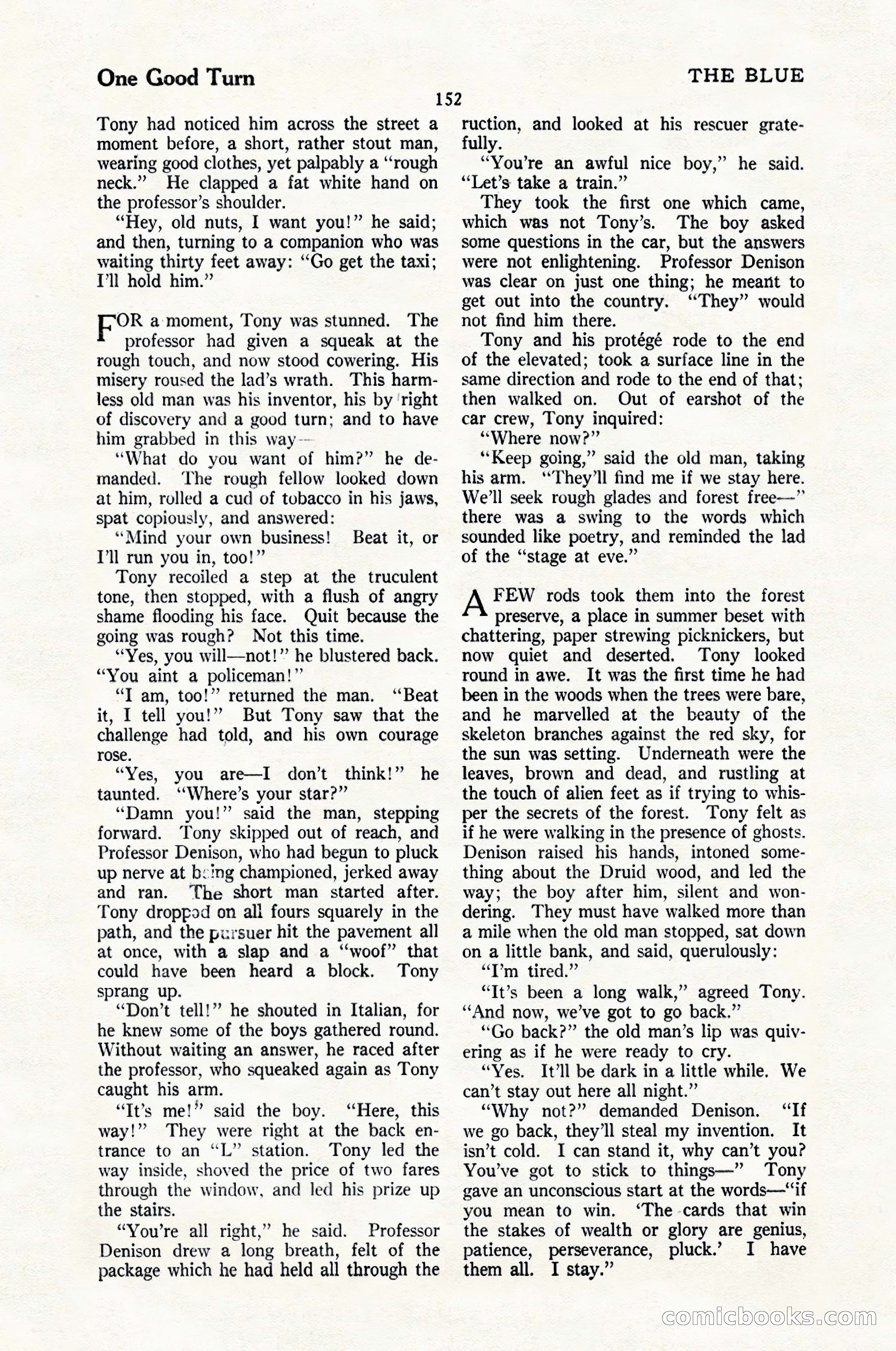 The Blue Book Magazine, June 1924 — page 158 of 216