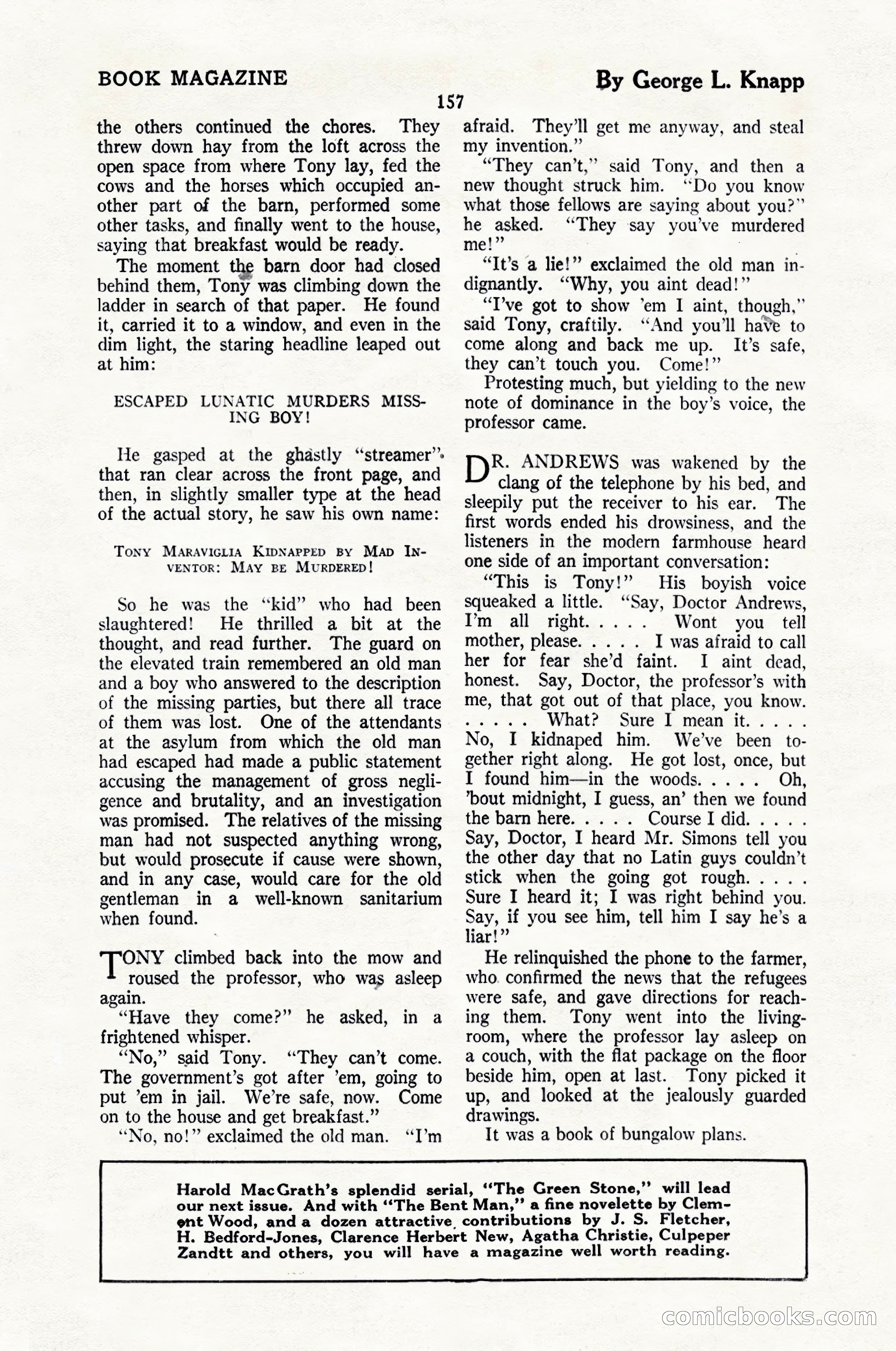 The Blue Book Magazine, June 1924 — page 163 of 216