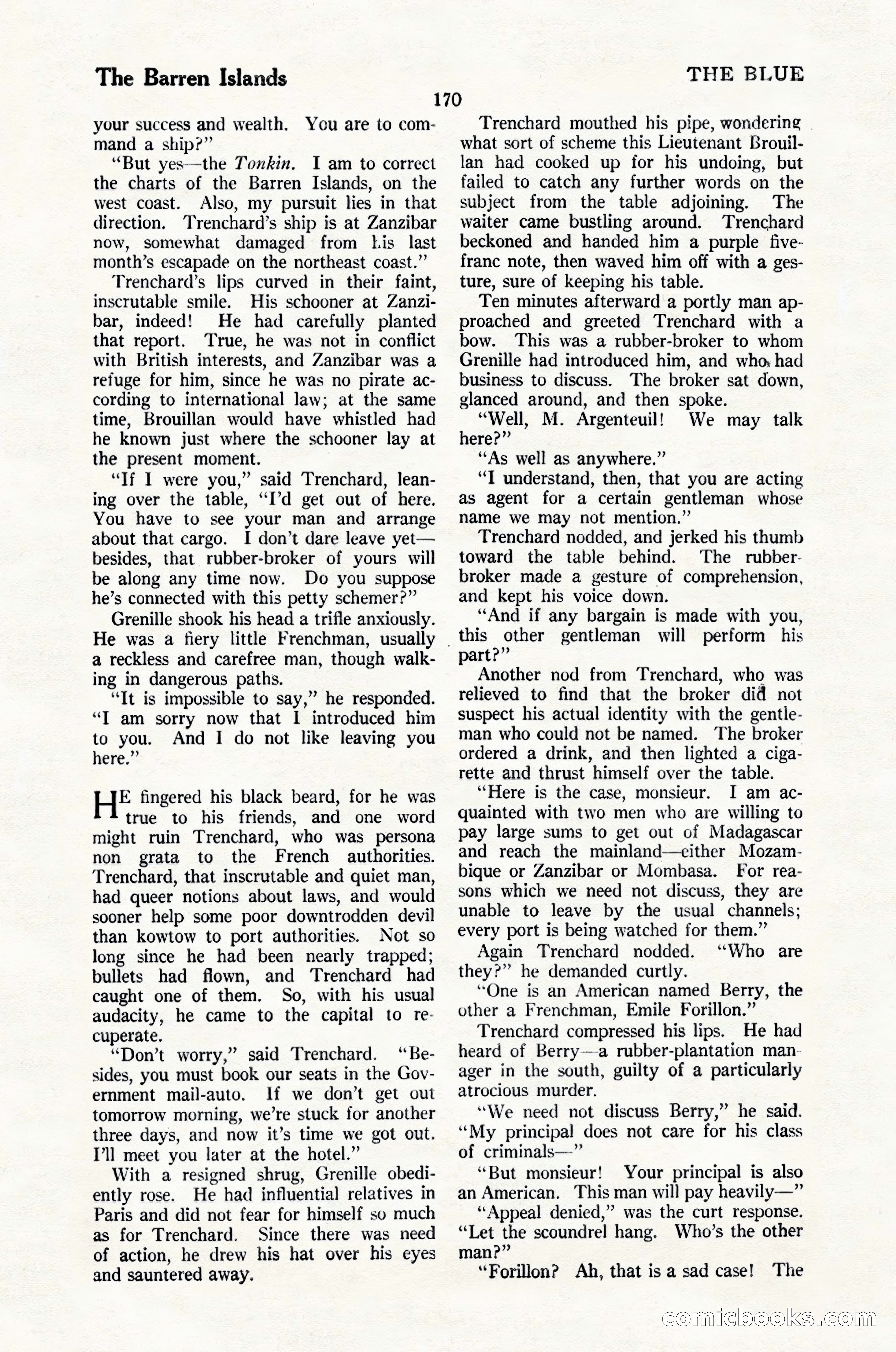 The Blue Book Magazine, June 1924 — page 176 of 216
