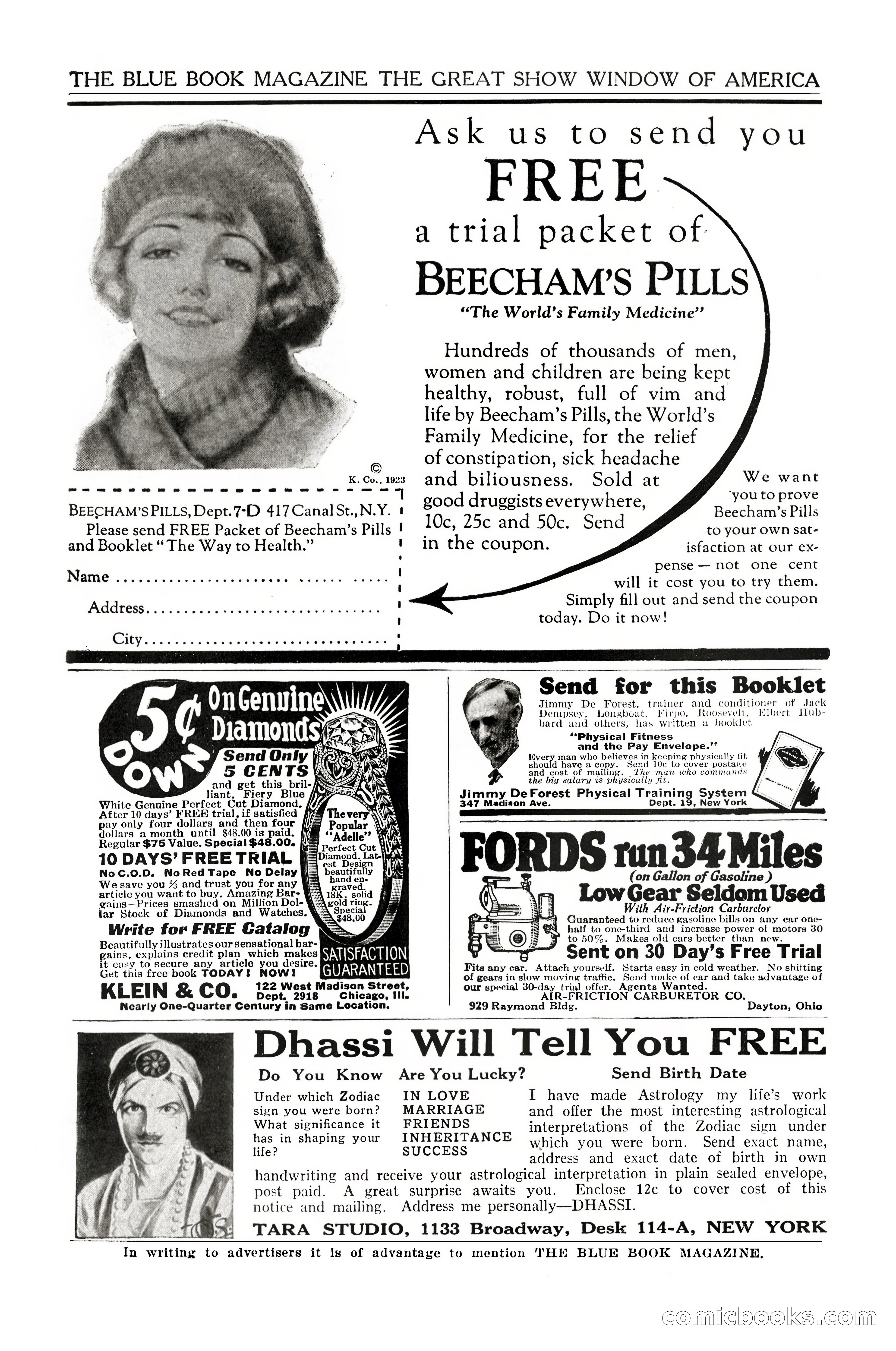 The Blue Book Magazine, June 1924 — page 206 of 216