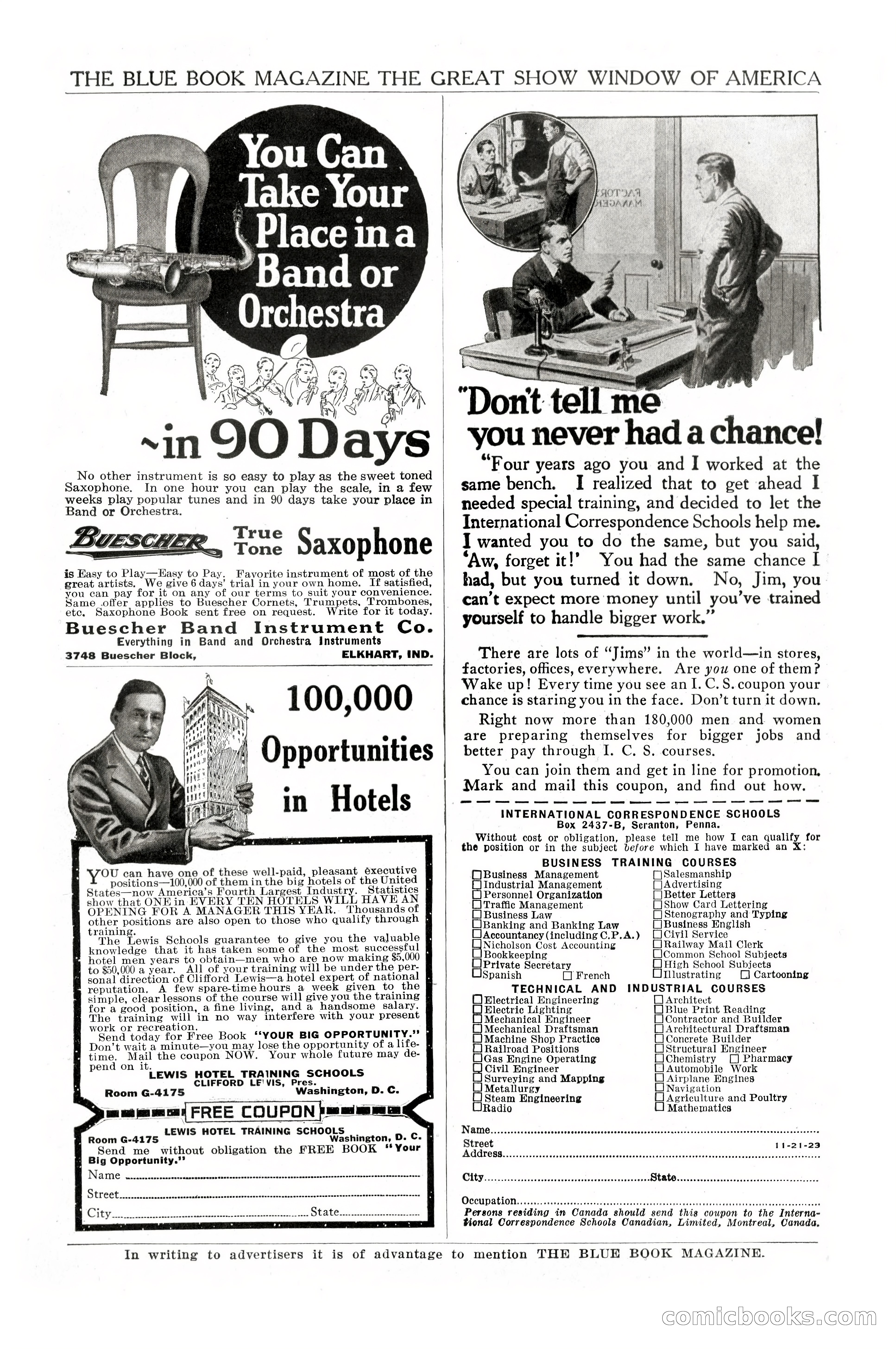 The Blue Book Magazine, June 1924 — page 207 of 216
