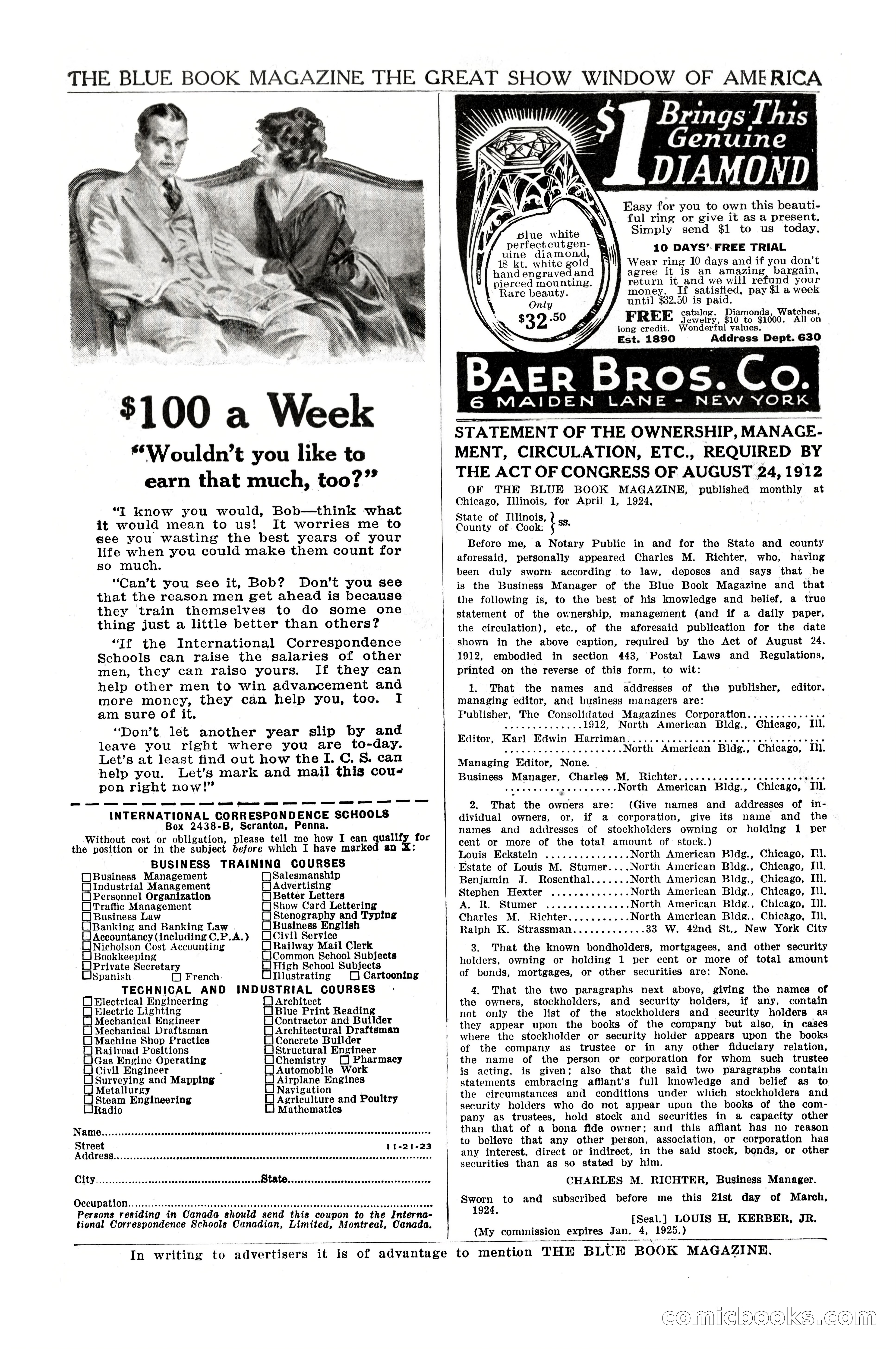 The Blue Book Magazine, June 1924 — page 212 of 216