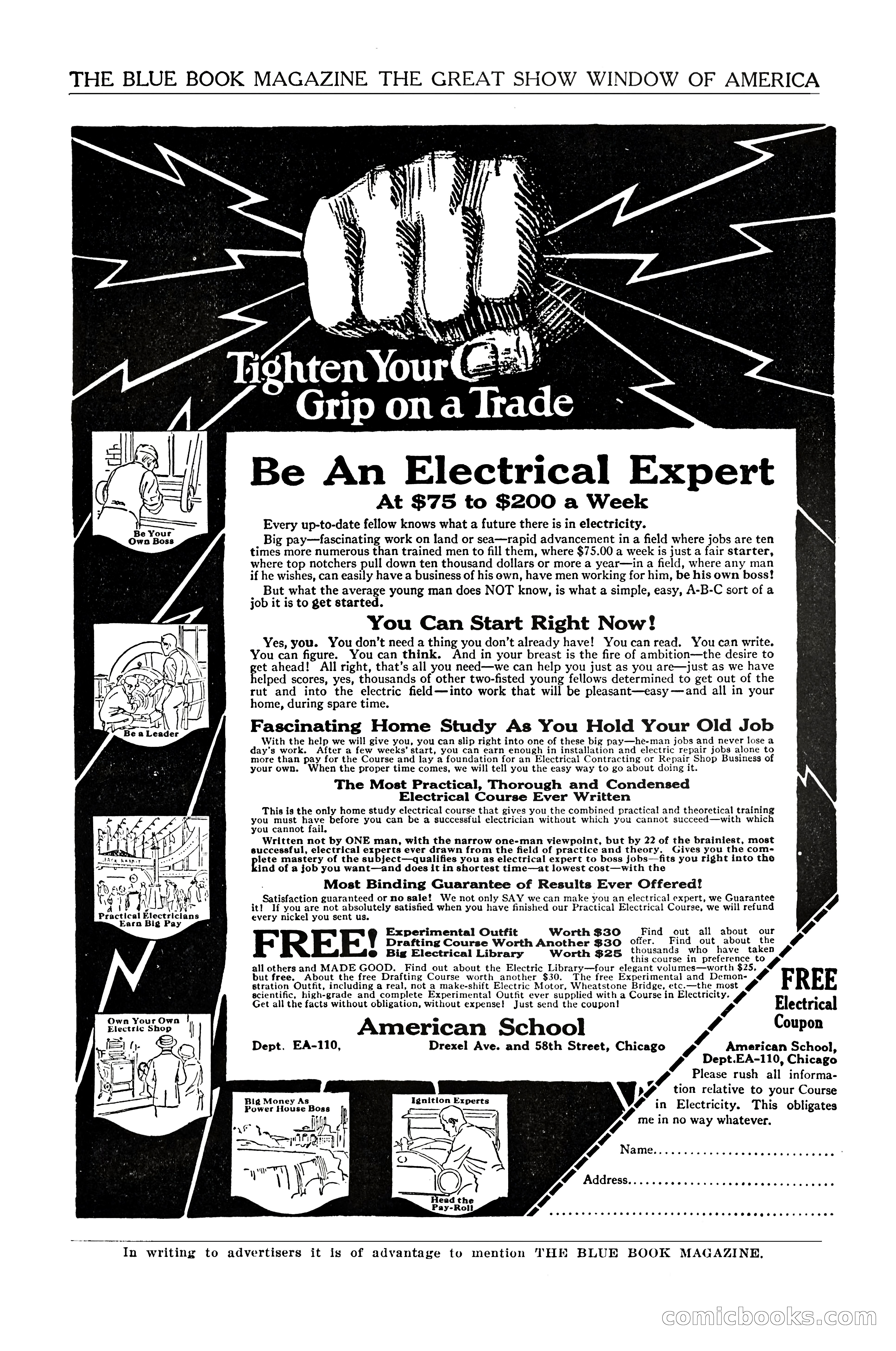 The Blue Book Magazine, June 1924 — page 214 of 216