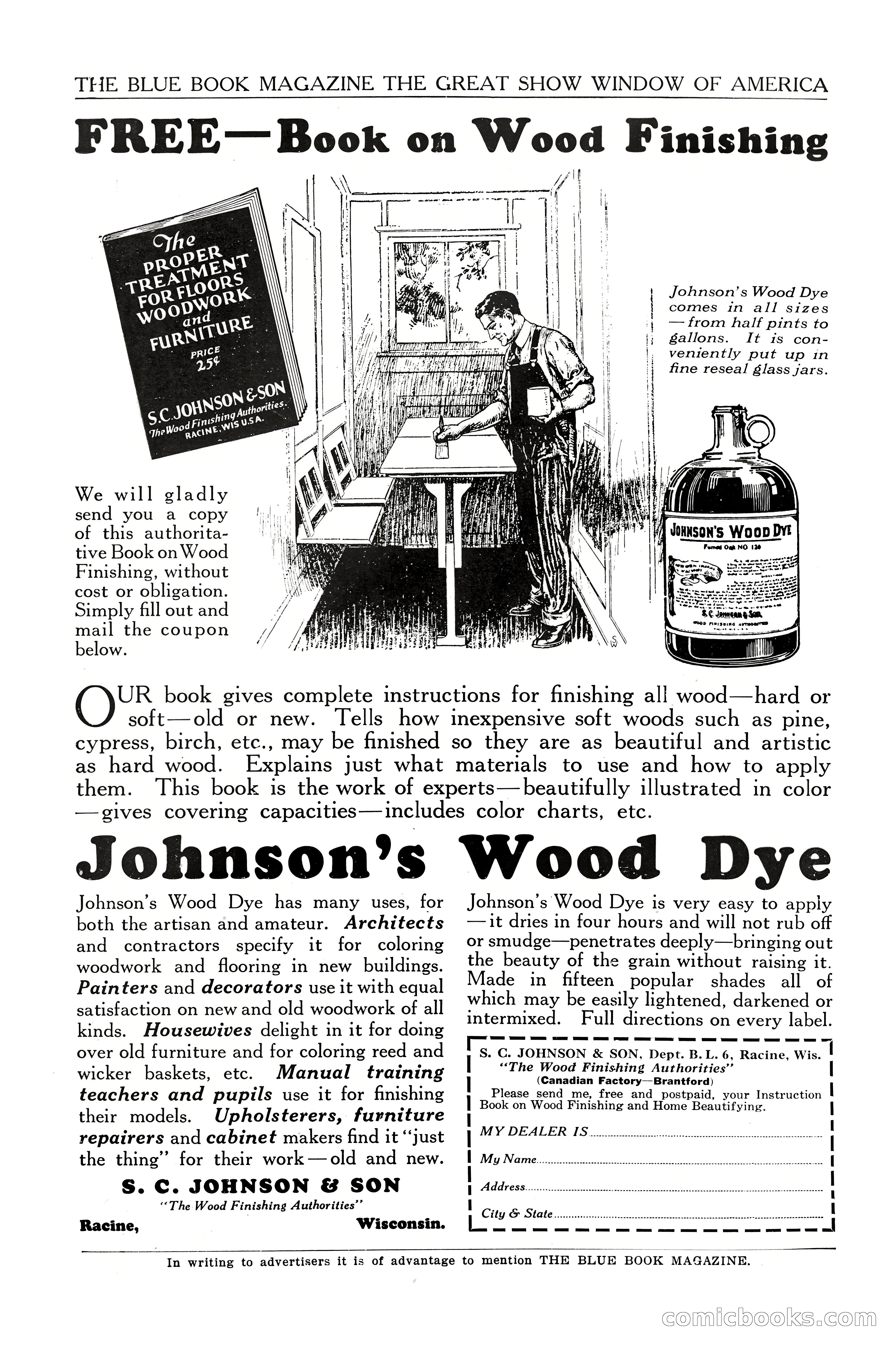 The Blue Book Magazine, June 1924 — page 215 of 216