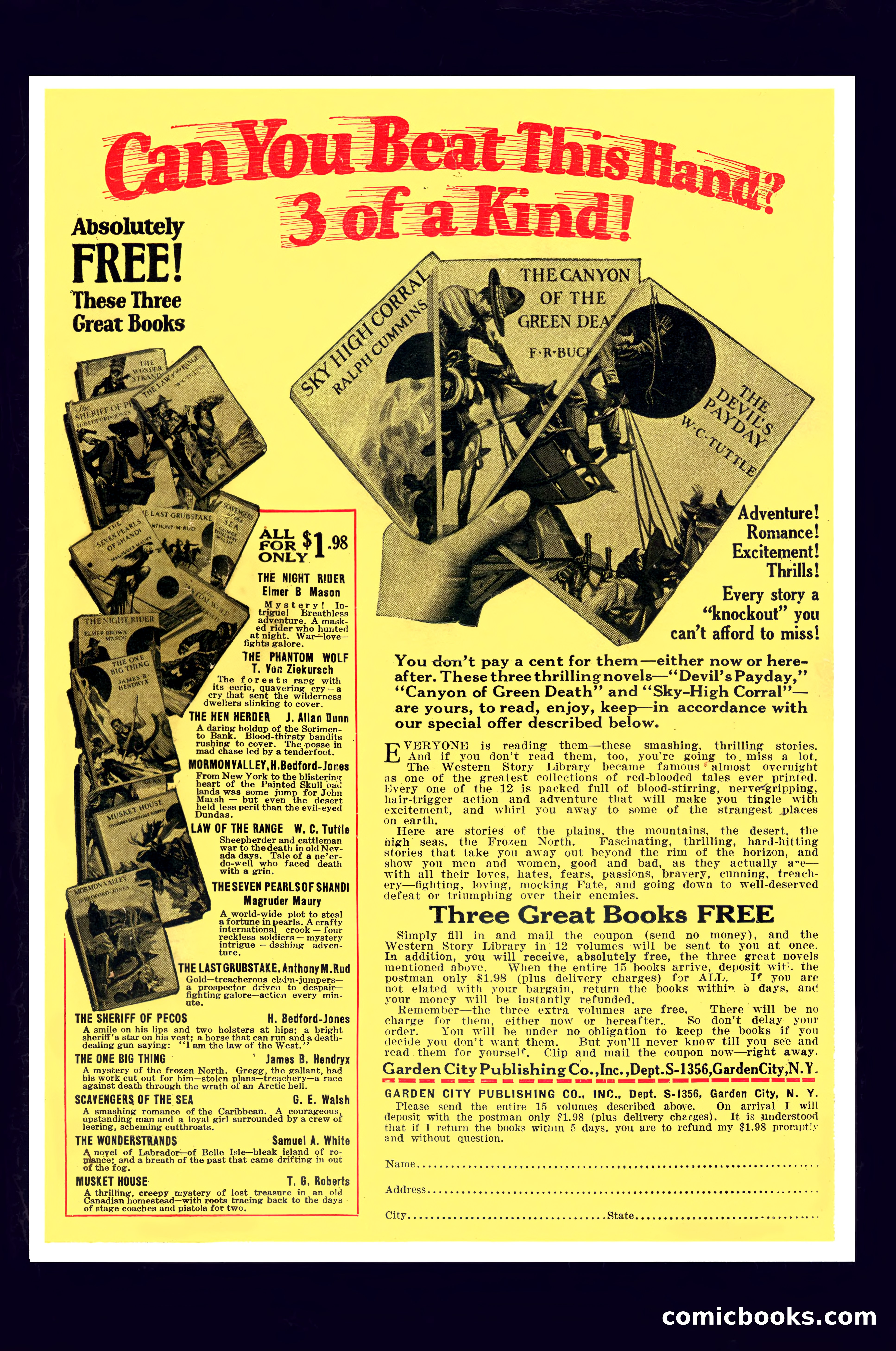 The Blue Book Magazine, June 1924 — page 216 of 216