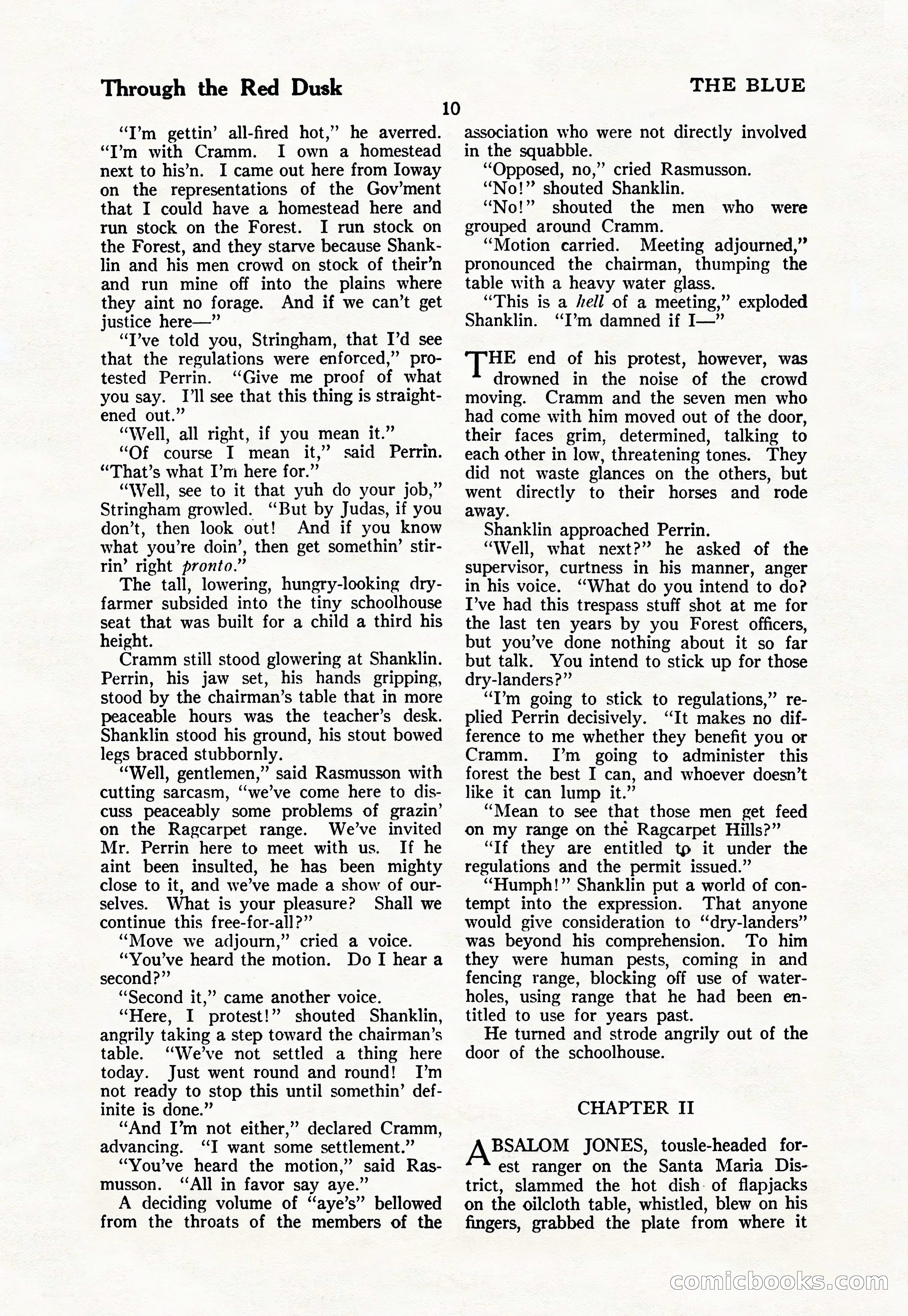 The Blue Book Magazine, March 1926 — page 12 of 208