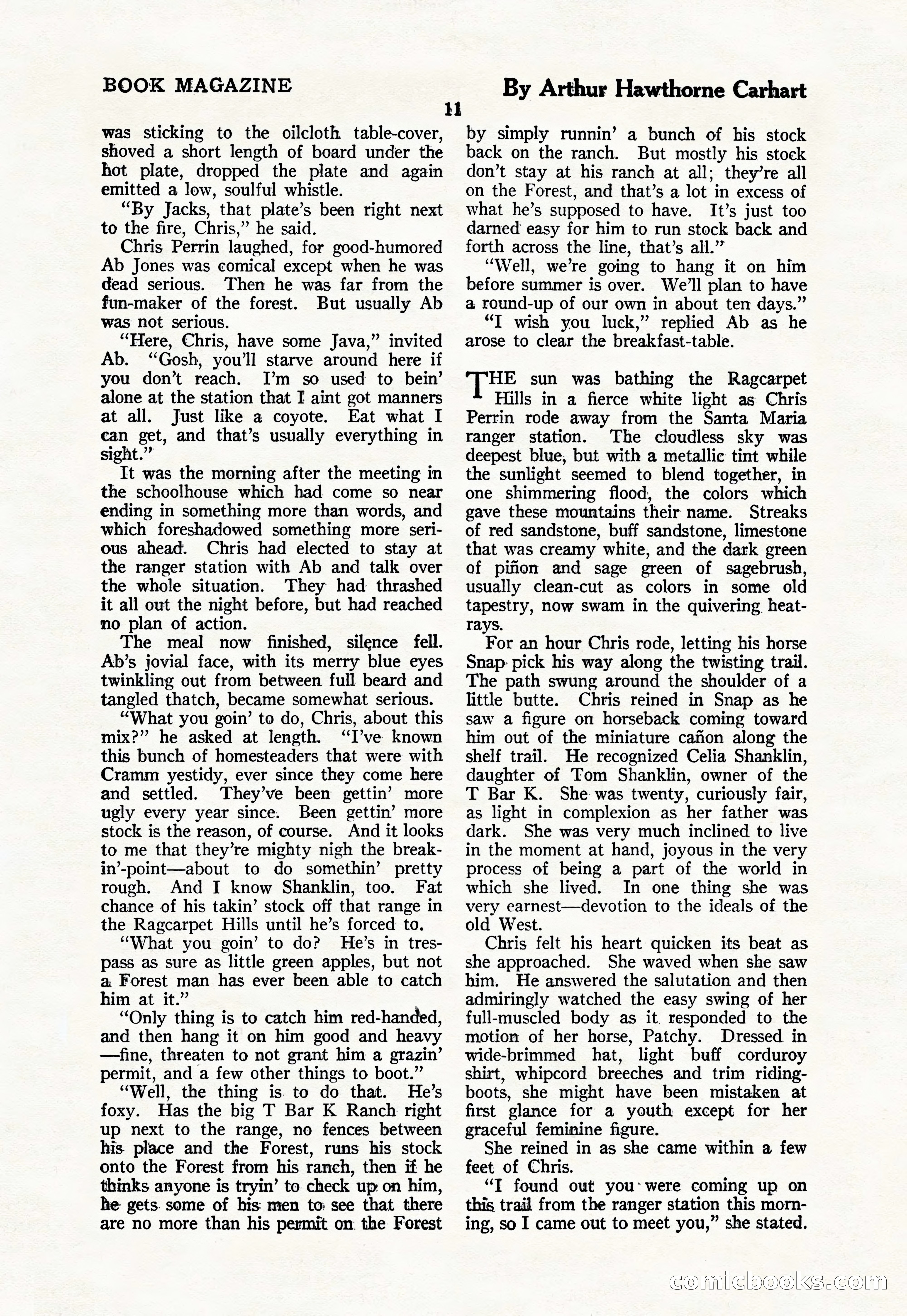 The Blue Book Magazine, March 1926 — page 13 of 208