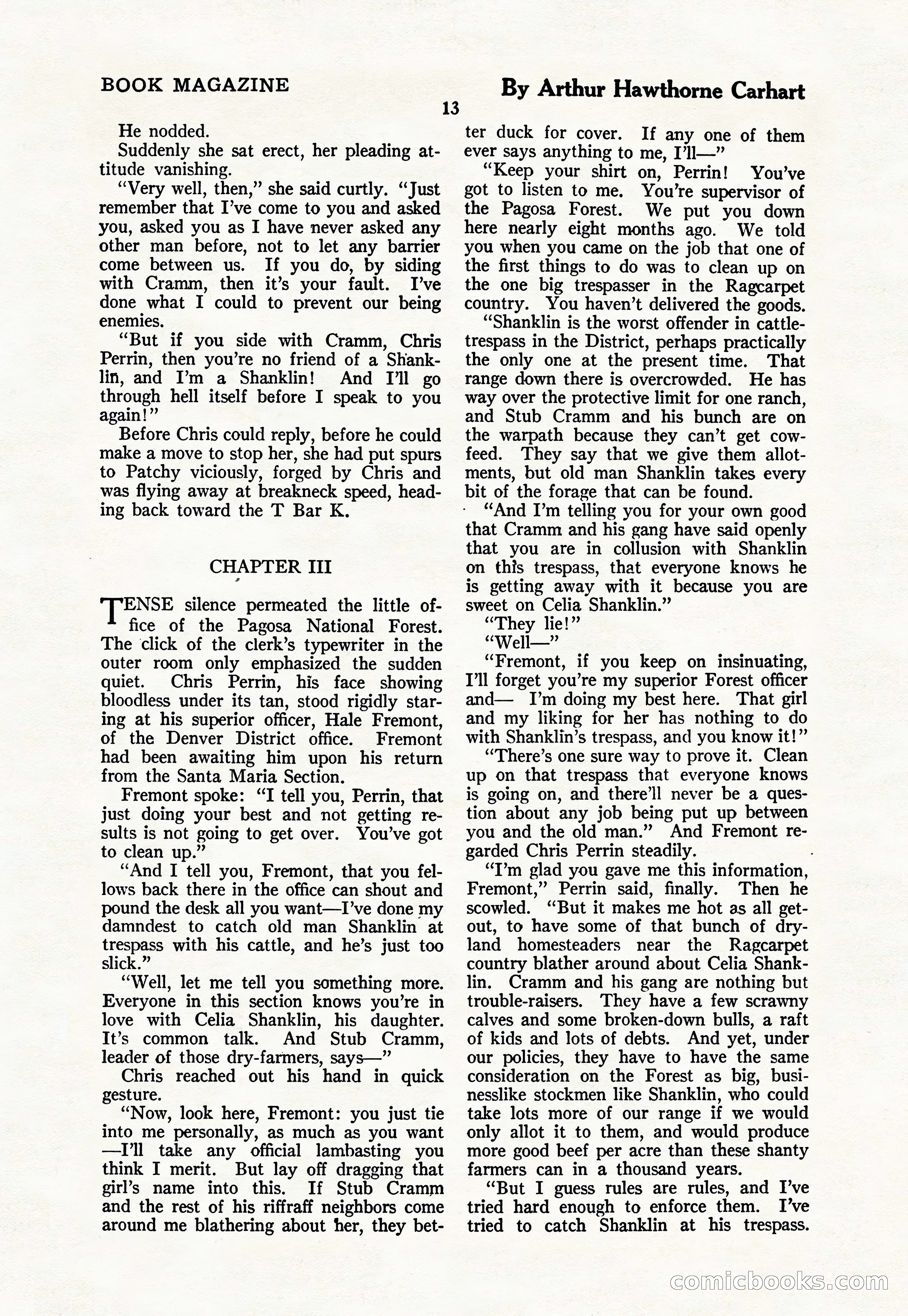 The Blue Book Magazine, March 1926 — page 15 of 208