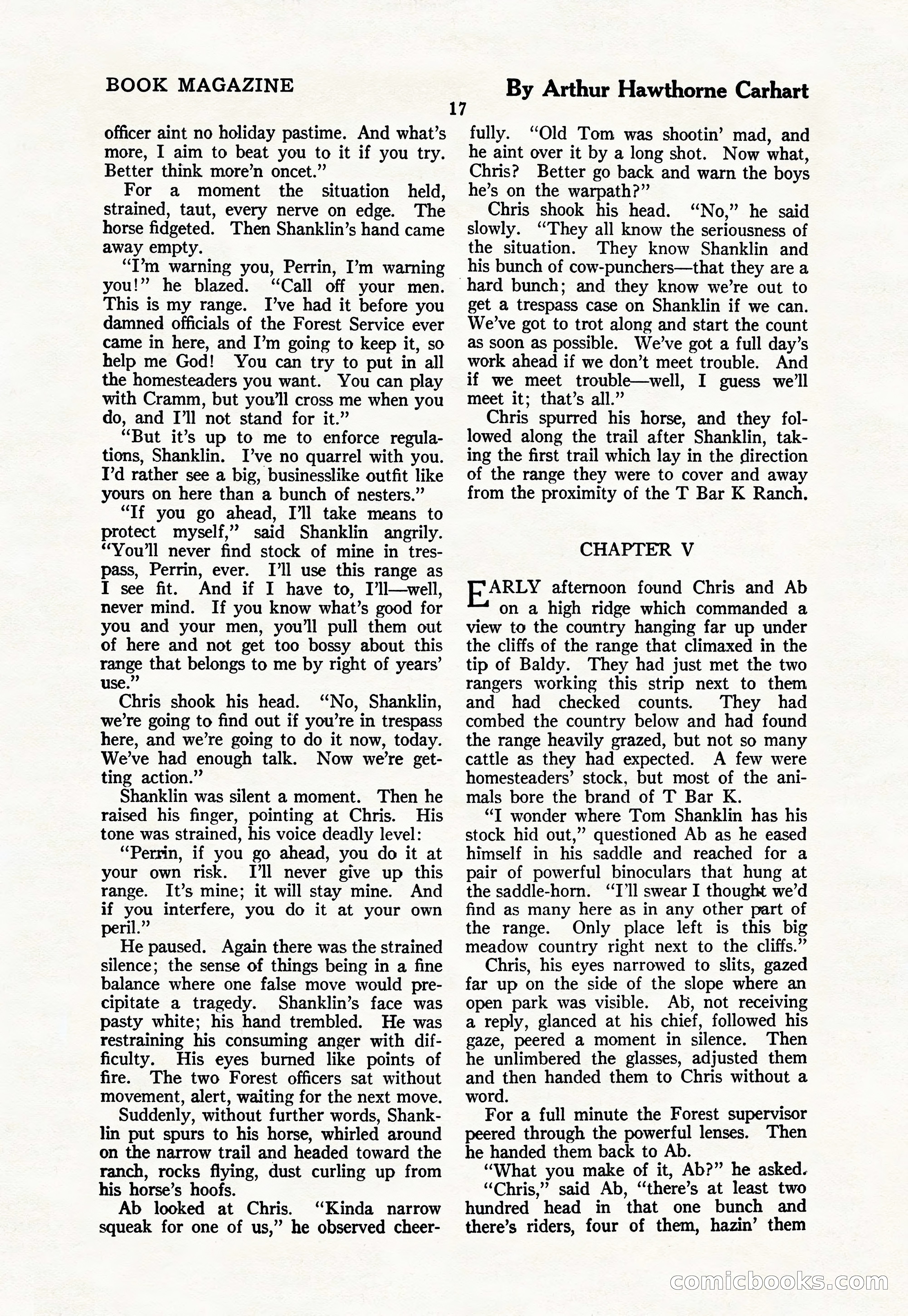 The Blue Book Magazine, March 1926 — page 19 of 208