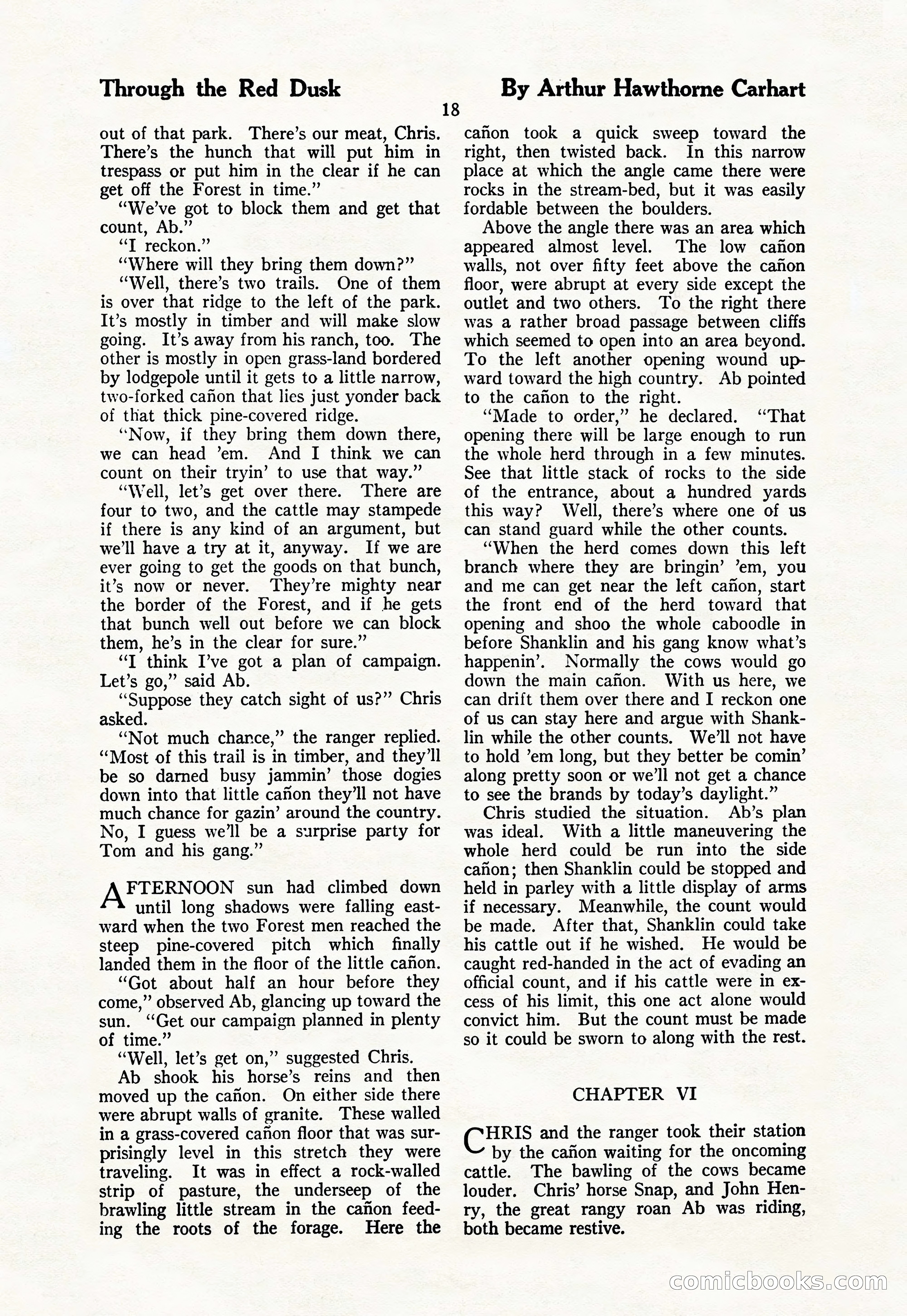 The Blue Book Magazine, March 1926 — page 20 of 208