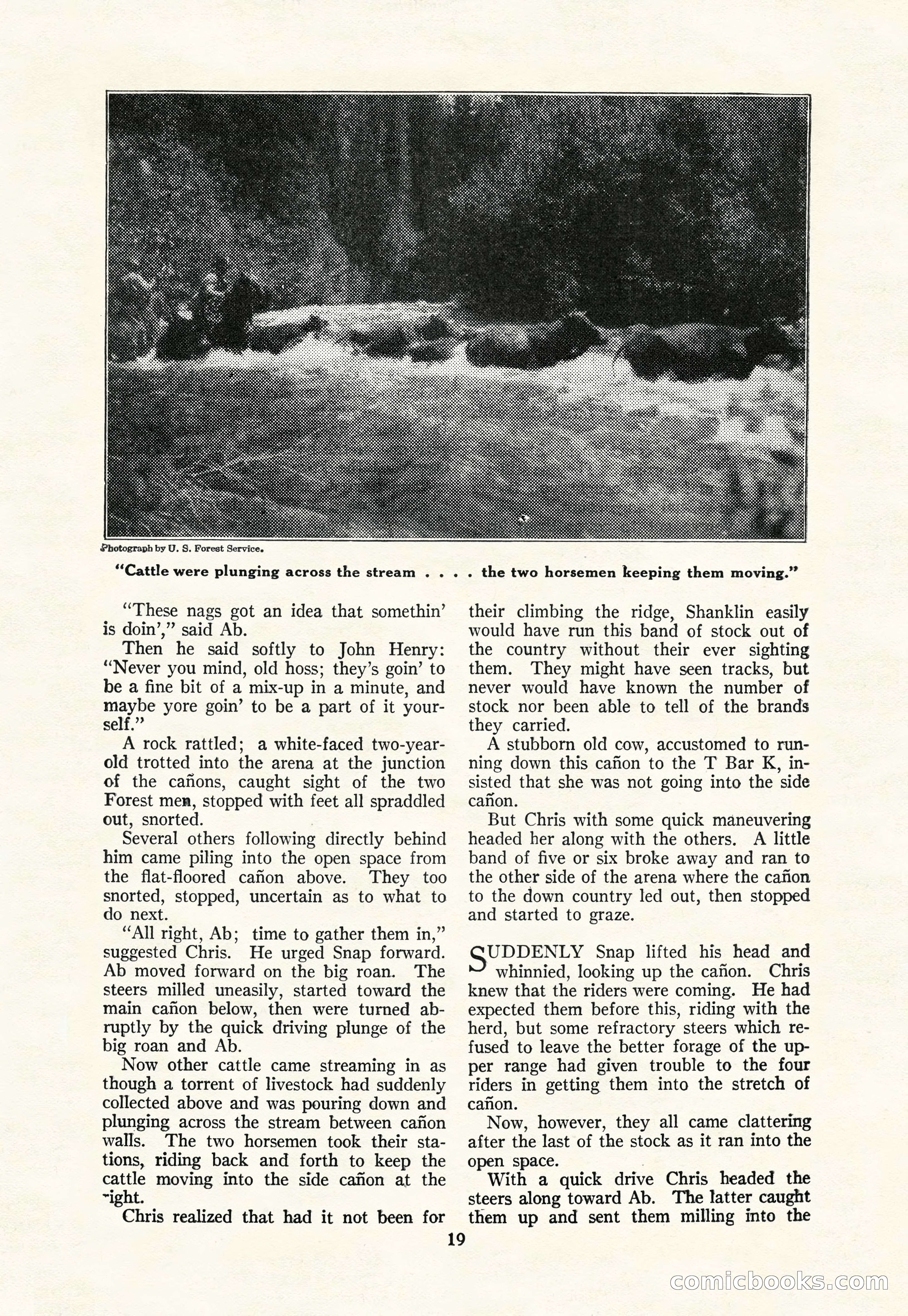 The Blue Book Magazine, March 1926 — page 21 of 208