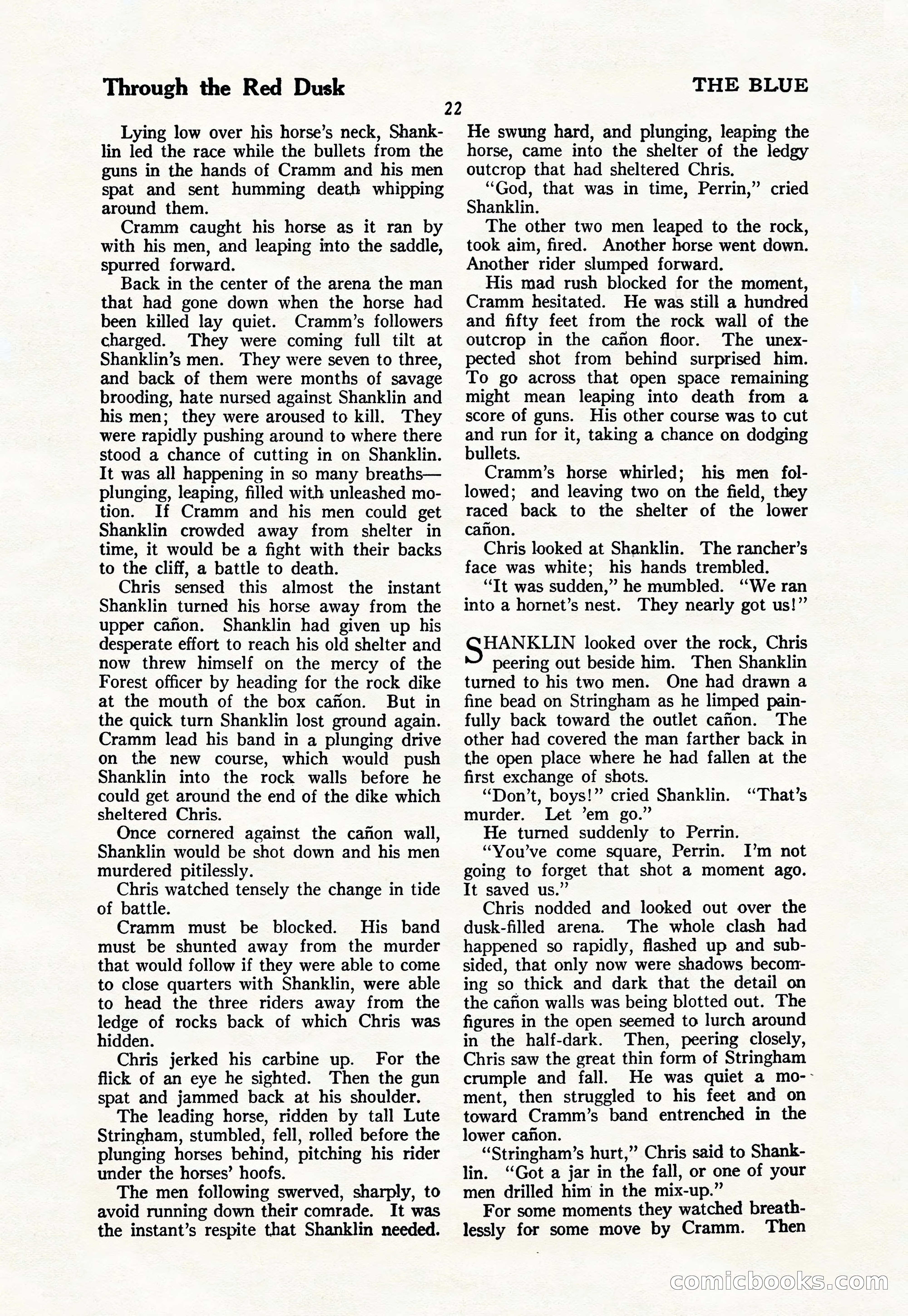 The Blue Book Magazine, March 1926 — page 24 of 208