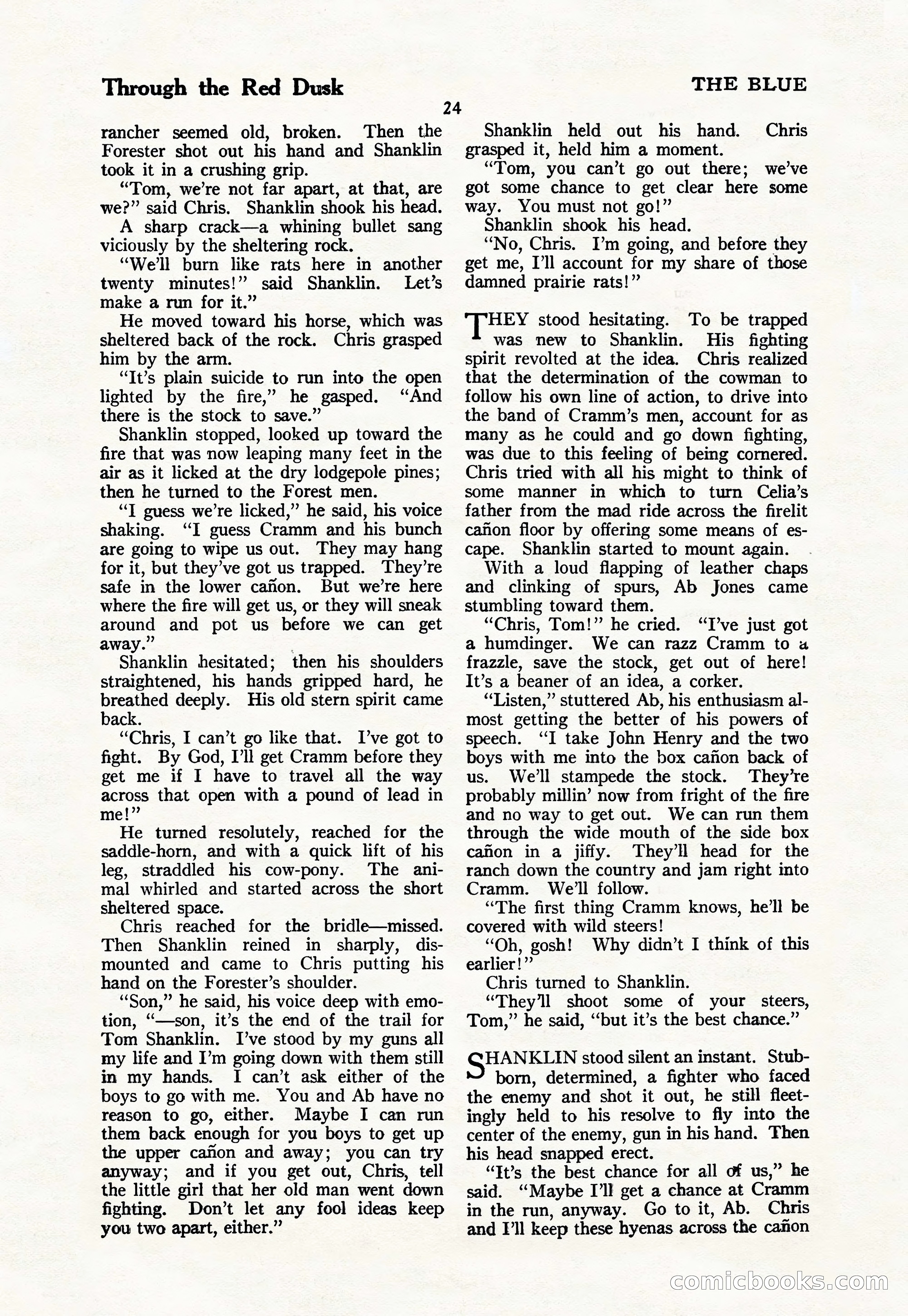 The Blue Book Magazine, March 1926 — page 26 of 208