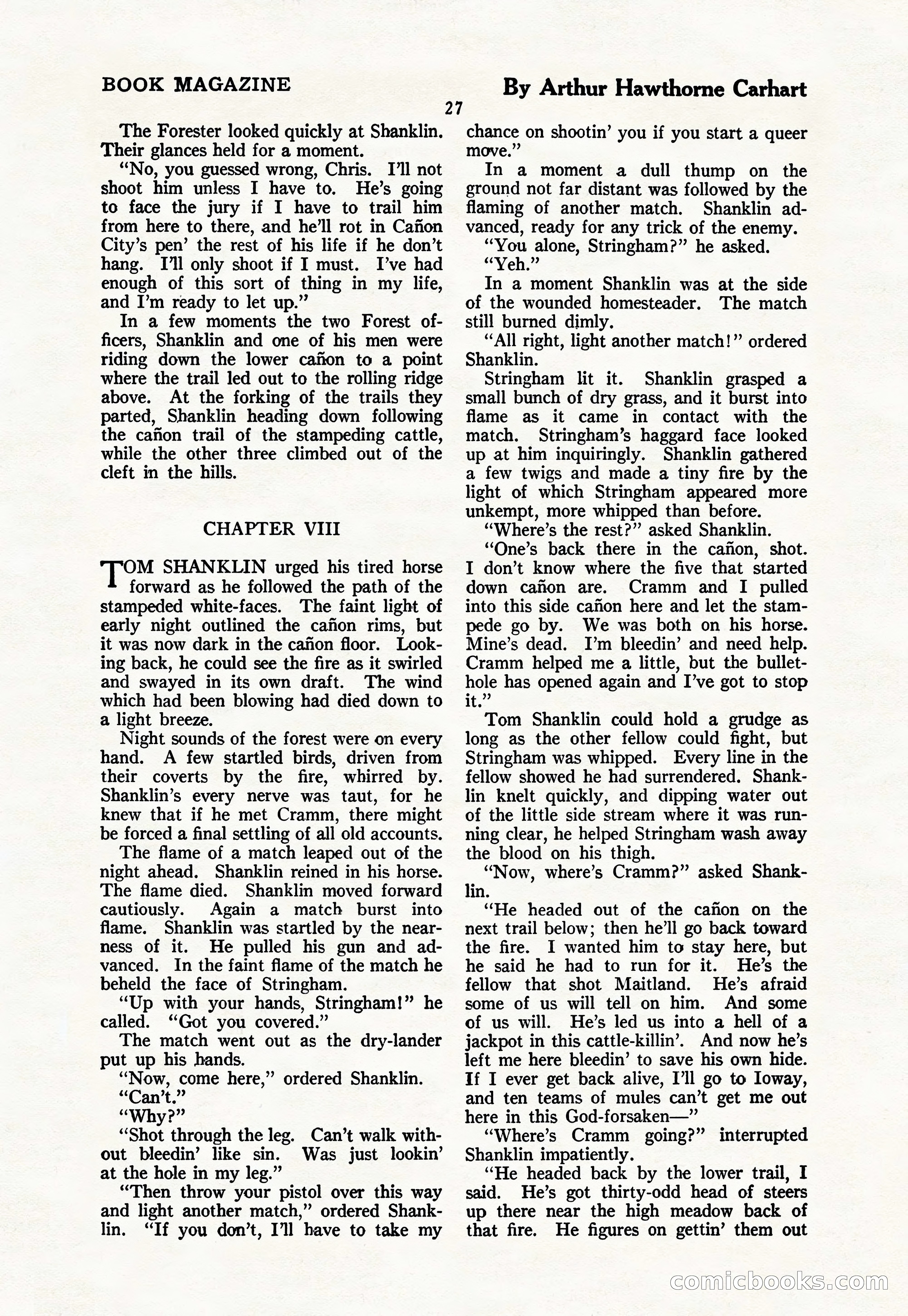 The Blue Book Magazine, March 1926 — page 29 of 208