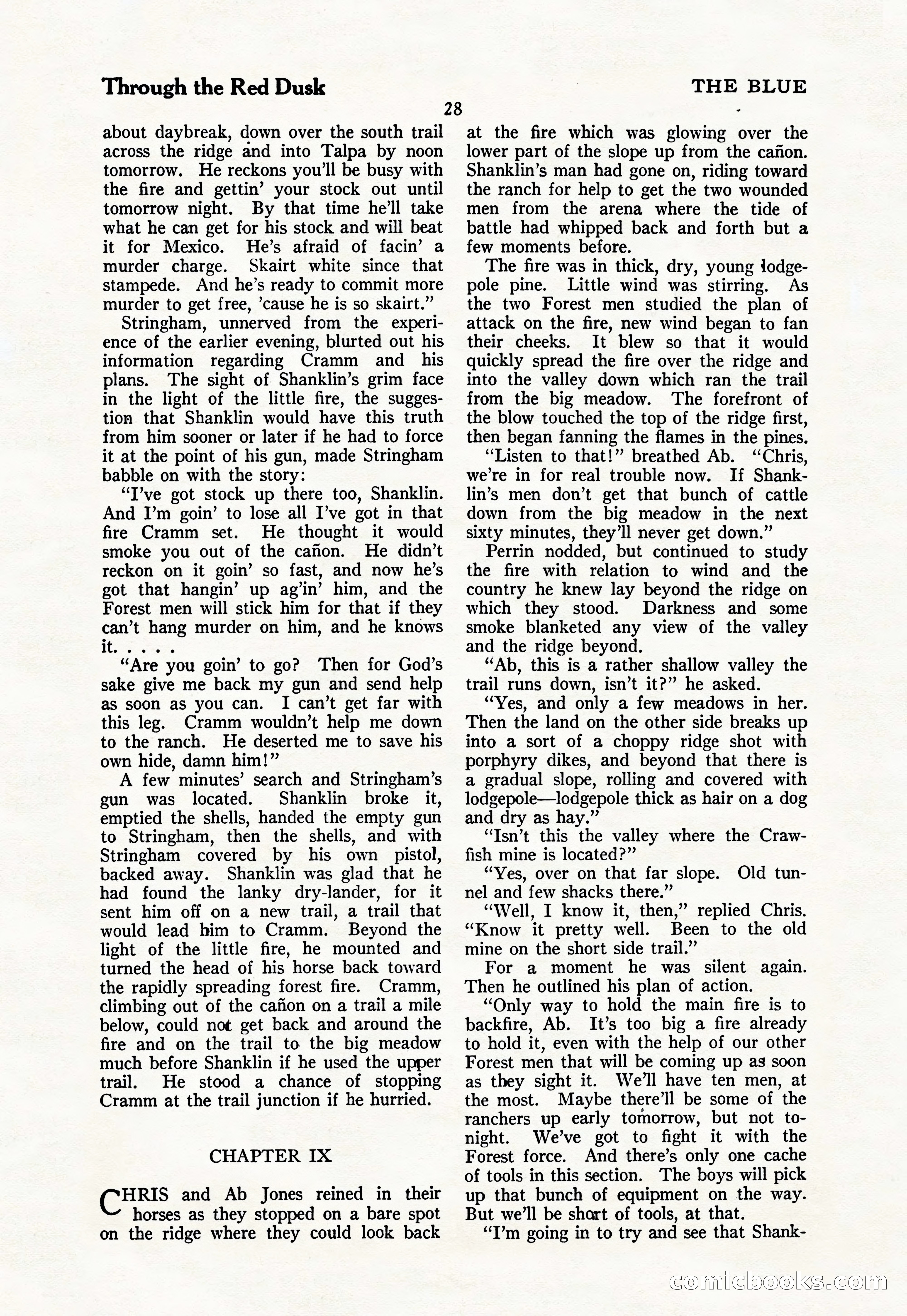 The Blue Book Magazine, March 1926 — page 30 of 208