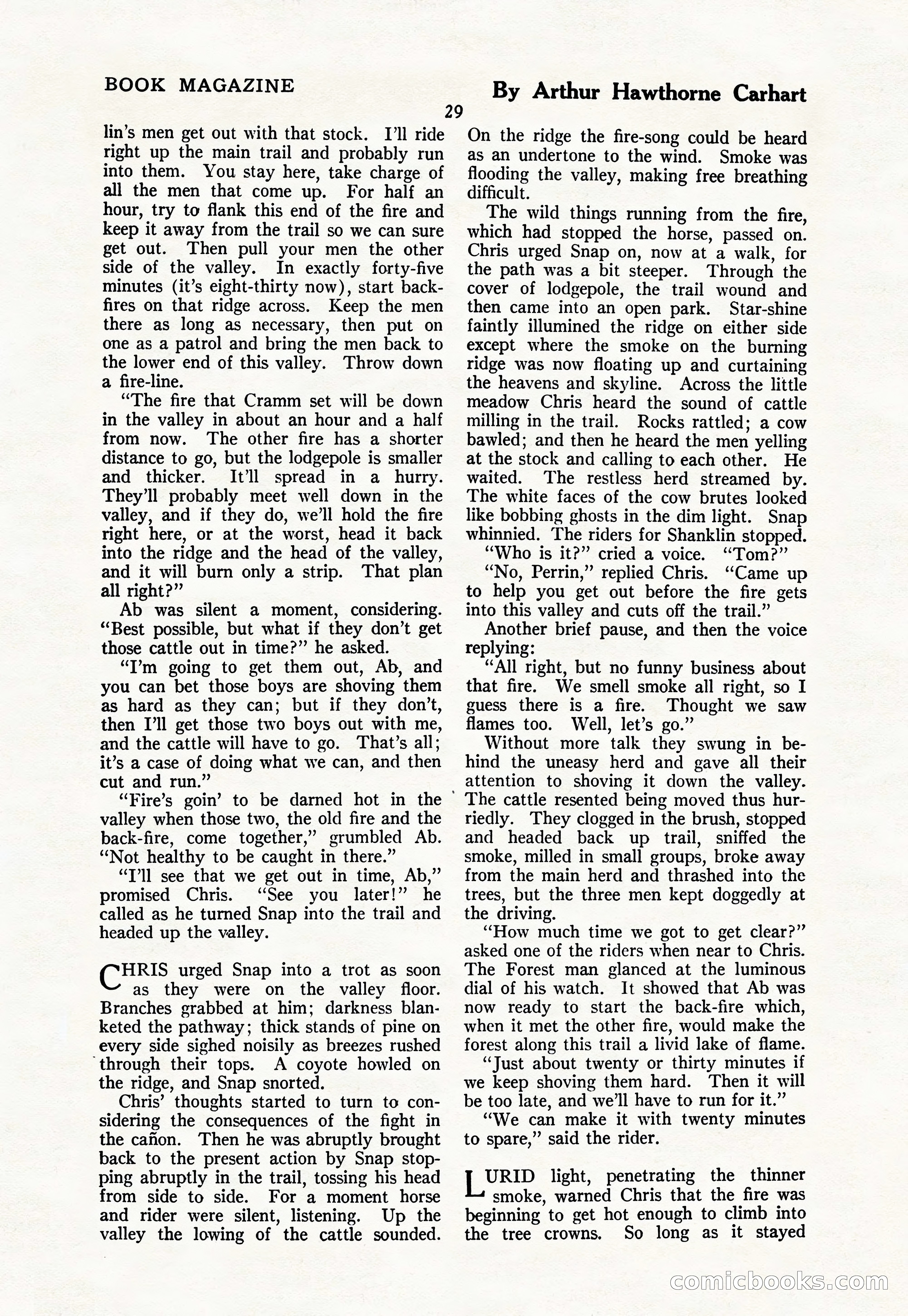 The Blue Book Magazine, March 1926 — page 31 of 208